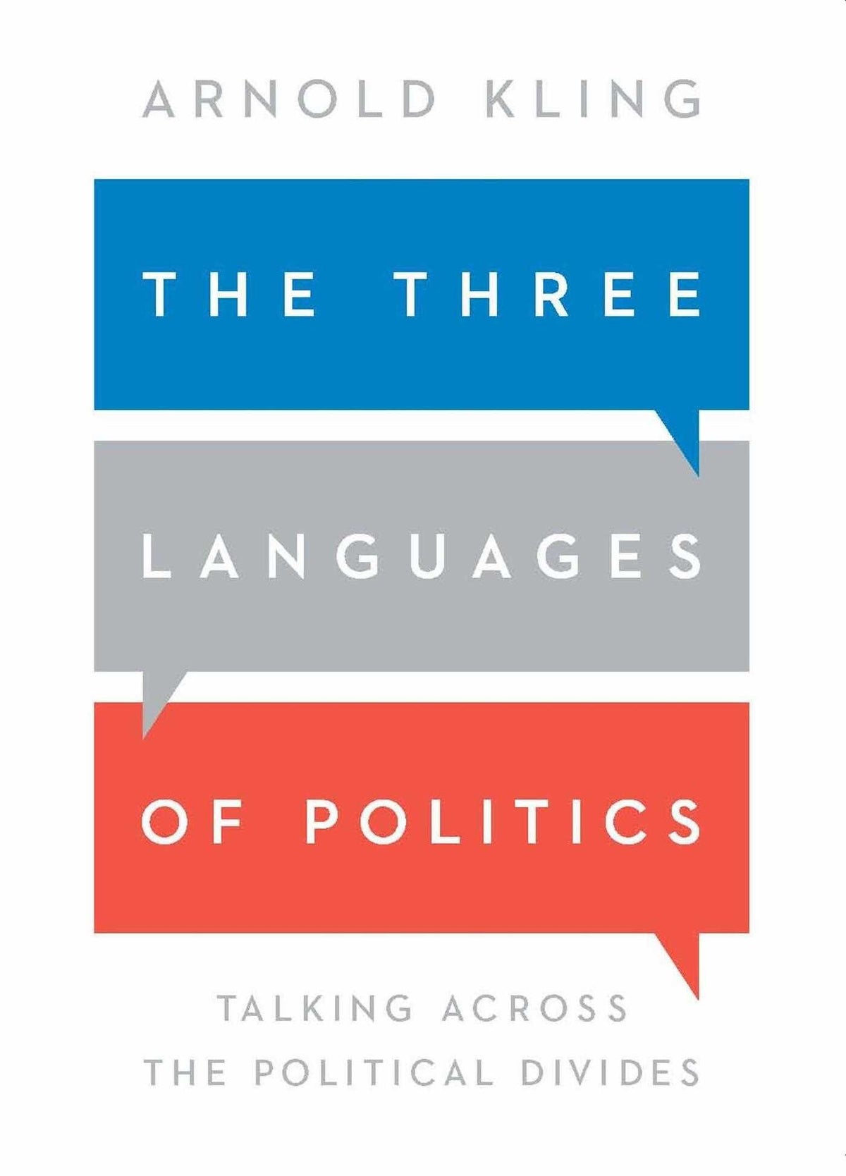 Three Languages of Politics: Talking Across the Political Divides