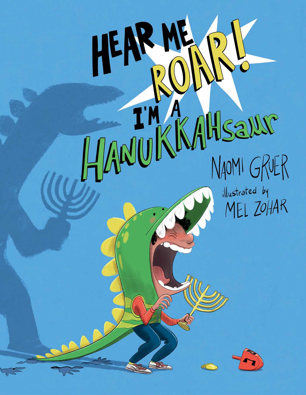 Hear Me Roar! I'm a HANUKKAHsaur