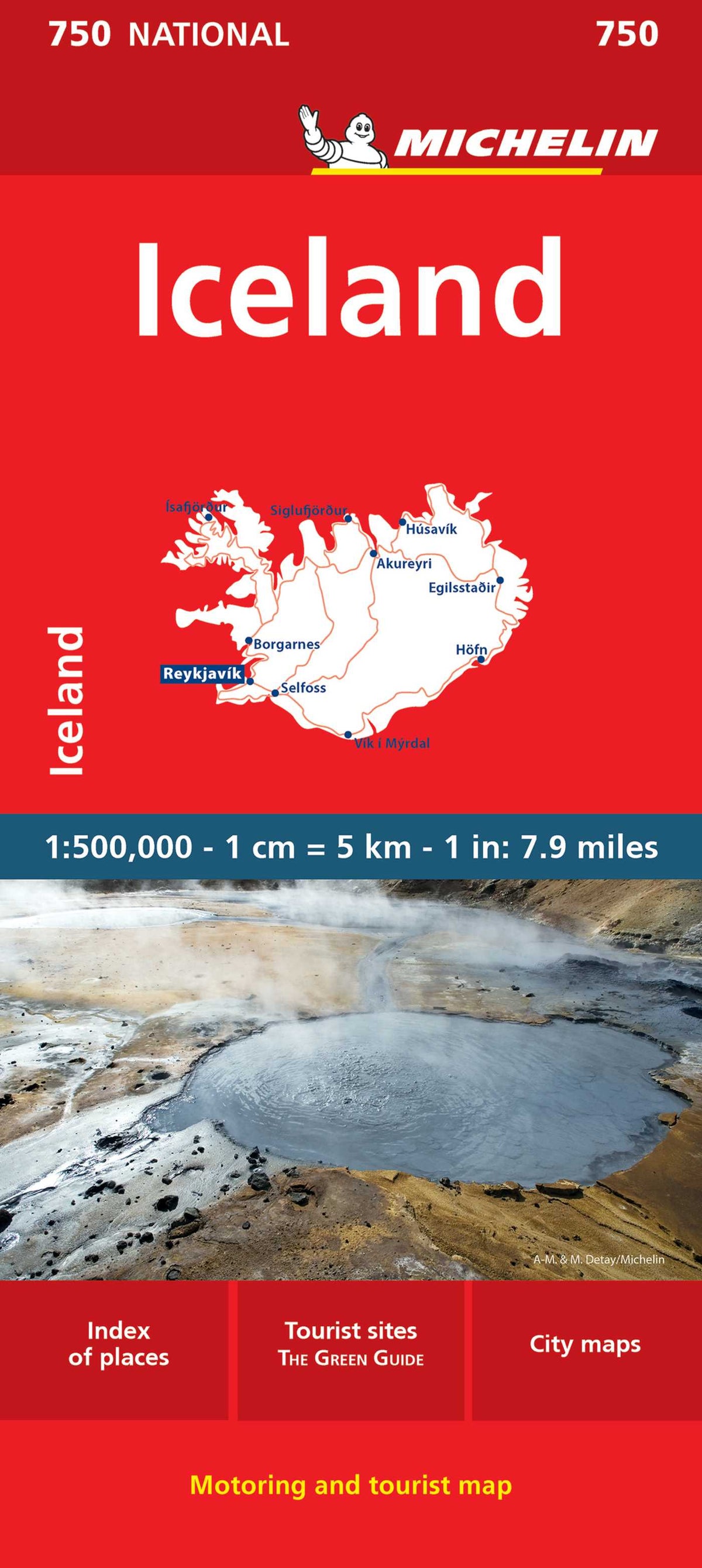 Michelin Iceland Map 750
