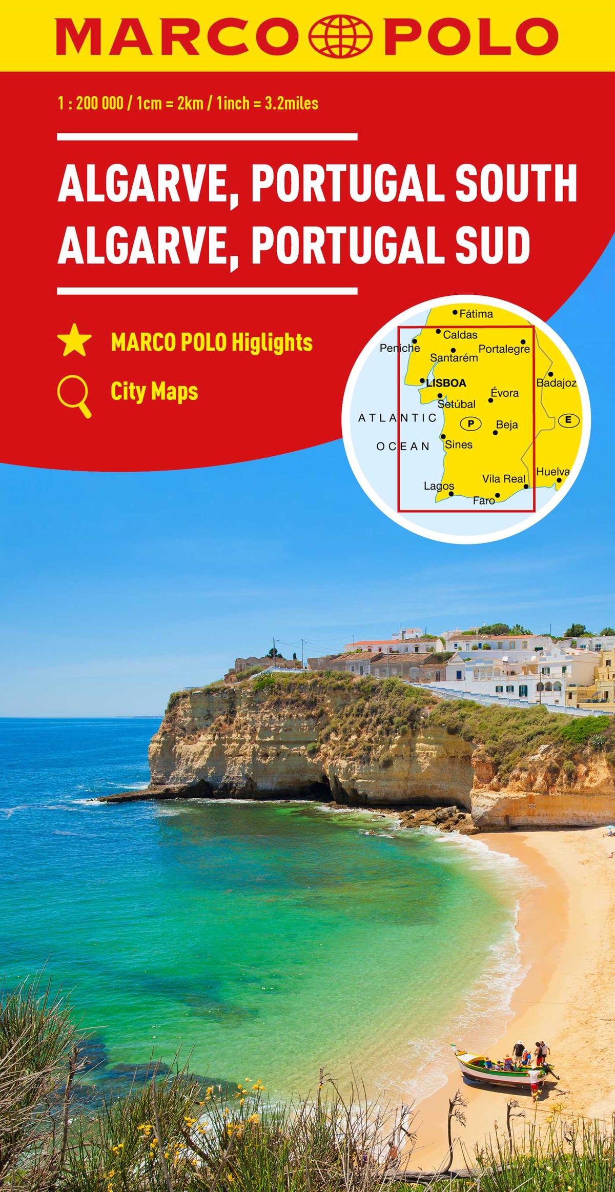 Algarve Marco Polo Map