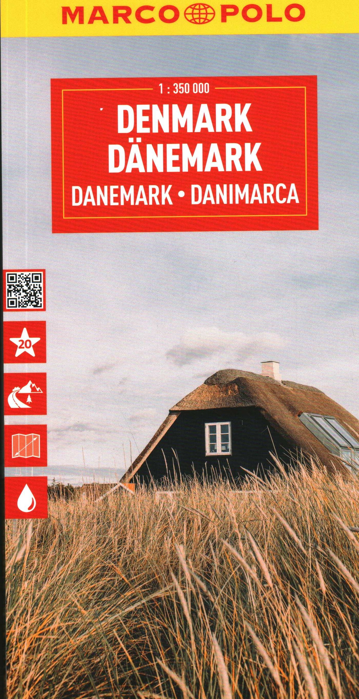 Denmark Marco Polo Map