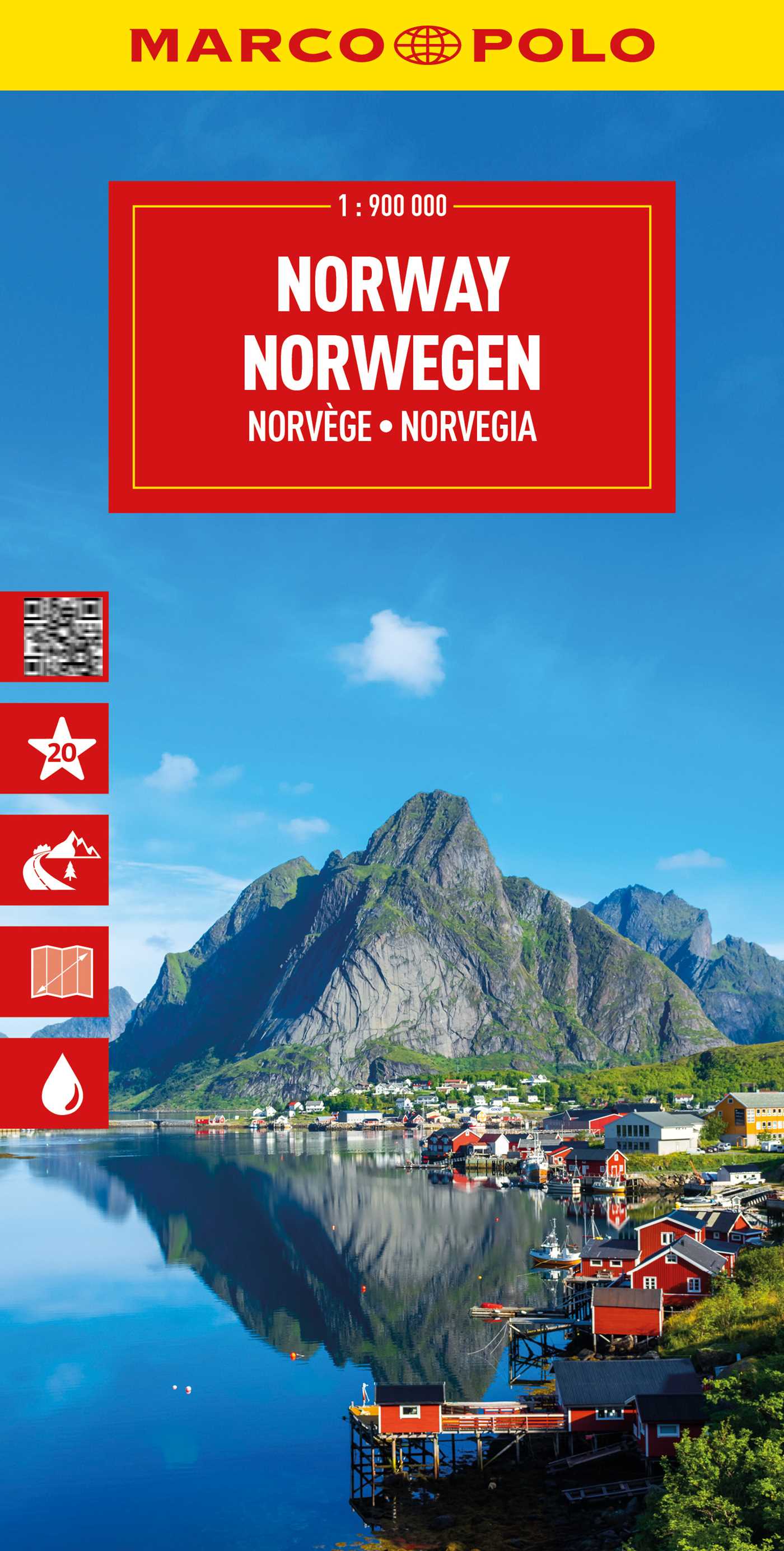 Marco Polo Norway Travel Map
