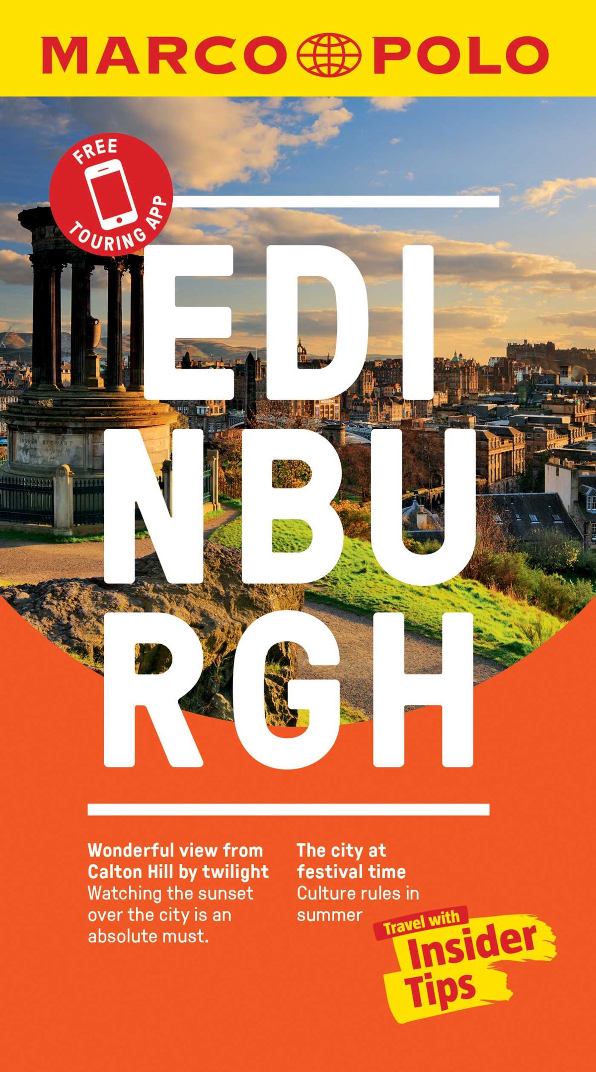 Edinburgh Marco Polo Pocket Travel Guide - with pull out map