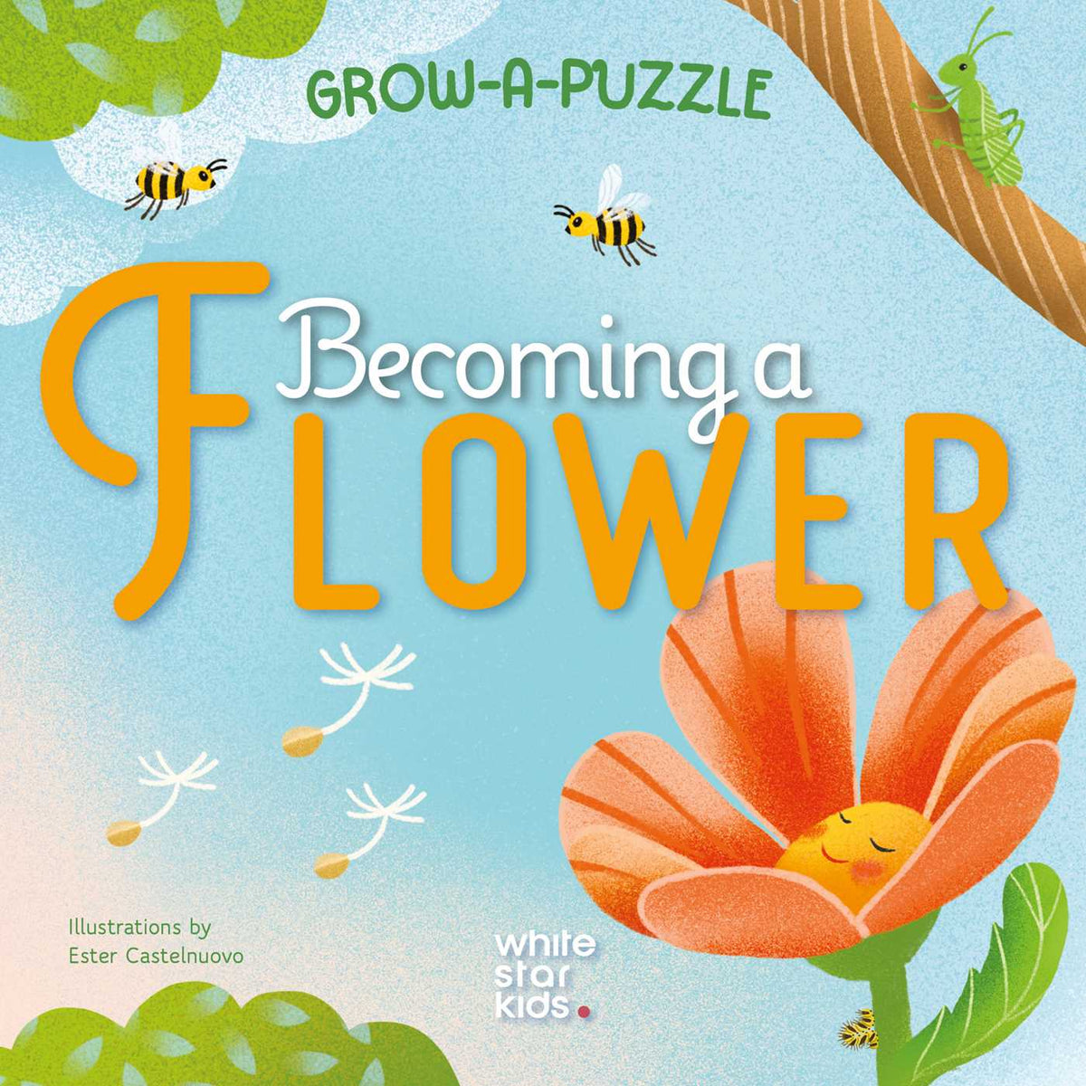 Grow-a-Puzzle. Becoming a Flower