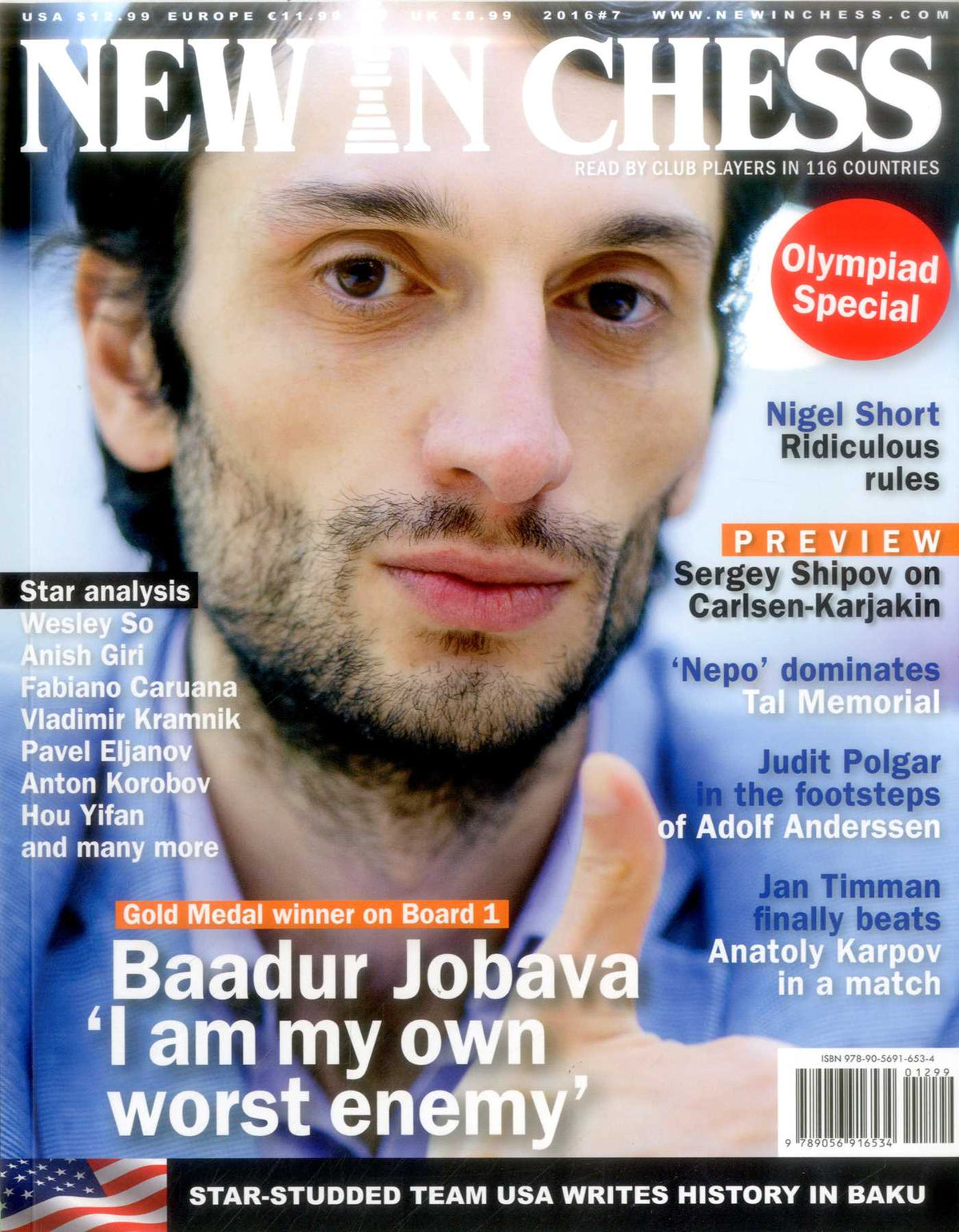 New In Chess Magazine 2016/7