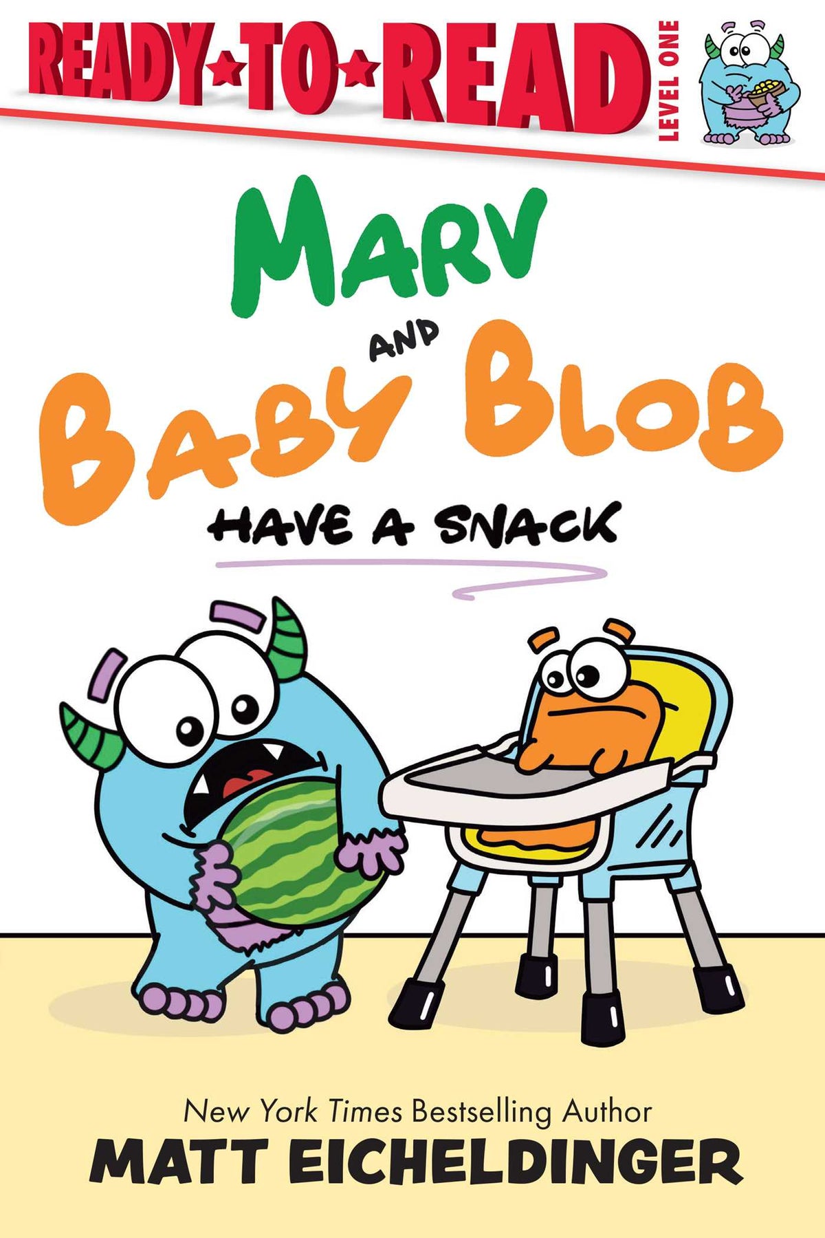 Marv and Baby Blob Have a Snack