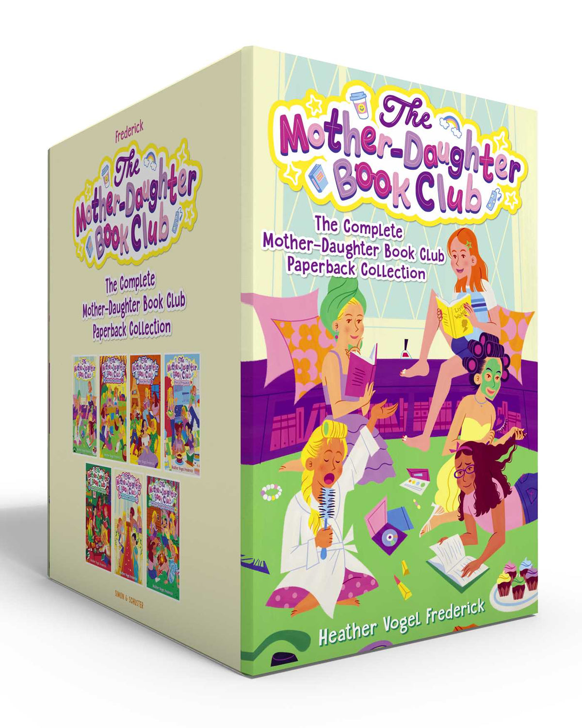 Complete Mother-Daughter Book Club Paperback Collection (Boxed Set): The Mother-Daughter Book Club; Much Ado About Anne; Dear Pen Pal; Pies & Prejudice; Home for the Holidays; Wish You Were Eyre; Mother-Daughter Book Camp