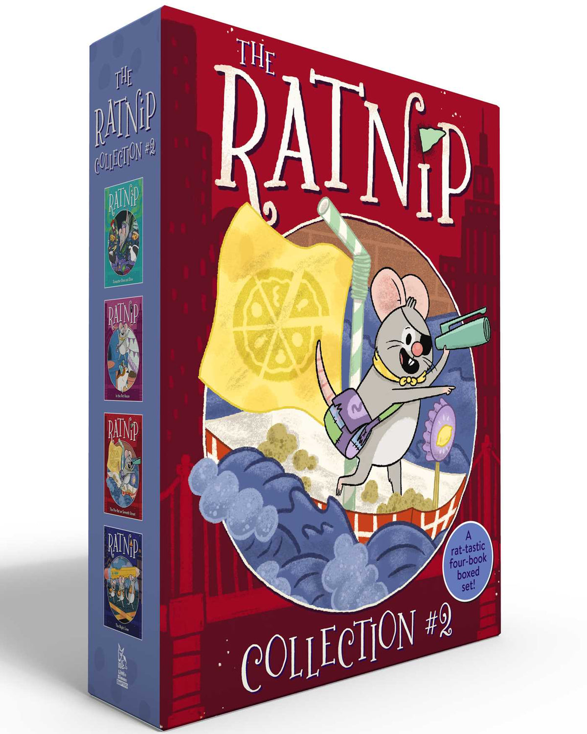 Ratnip Collection #2 (Boxed Set): Dumpster Dive and Dine; In the Pet House; The Pie-Rat on Seventh Street; The Night Crew