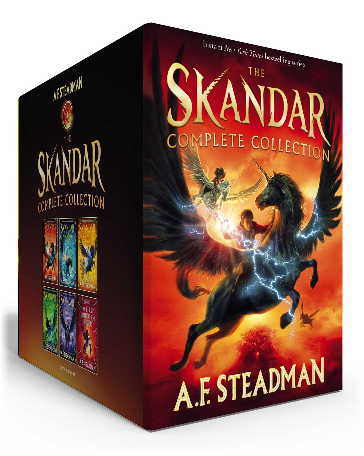 Skandar Complete Collection (Boxed Set): Skandar and the Unicorn Thief; Skandar and the Phantom Rider; Skandar and the Chaos Trials; Skandar and the Skeleton Curse; Skandar and the Spirit War; The First Unicorn Rider