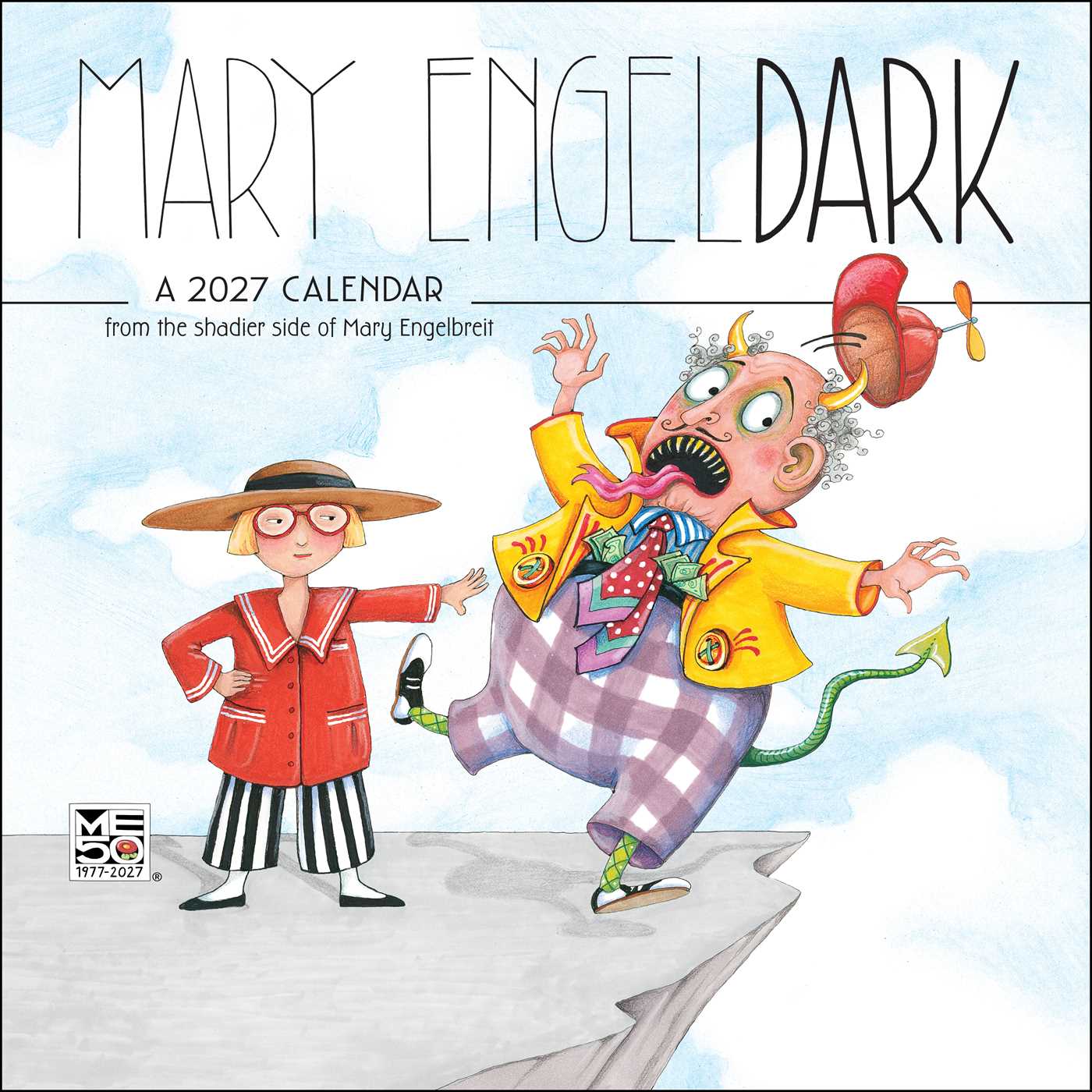 Mary EngelDark 2027 Wall Calendar