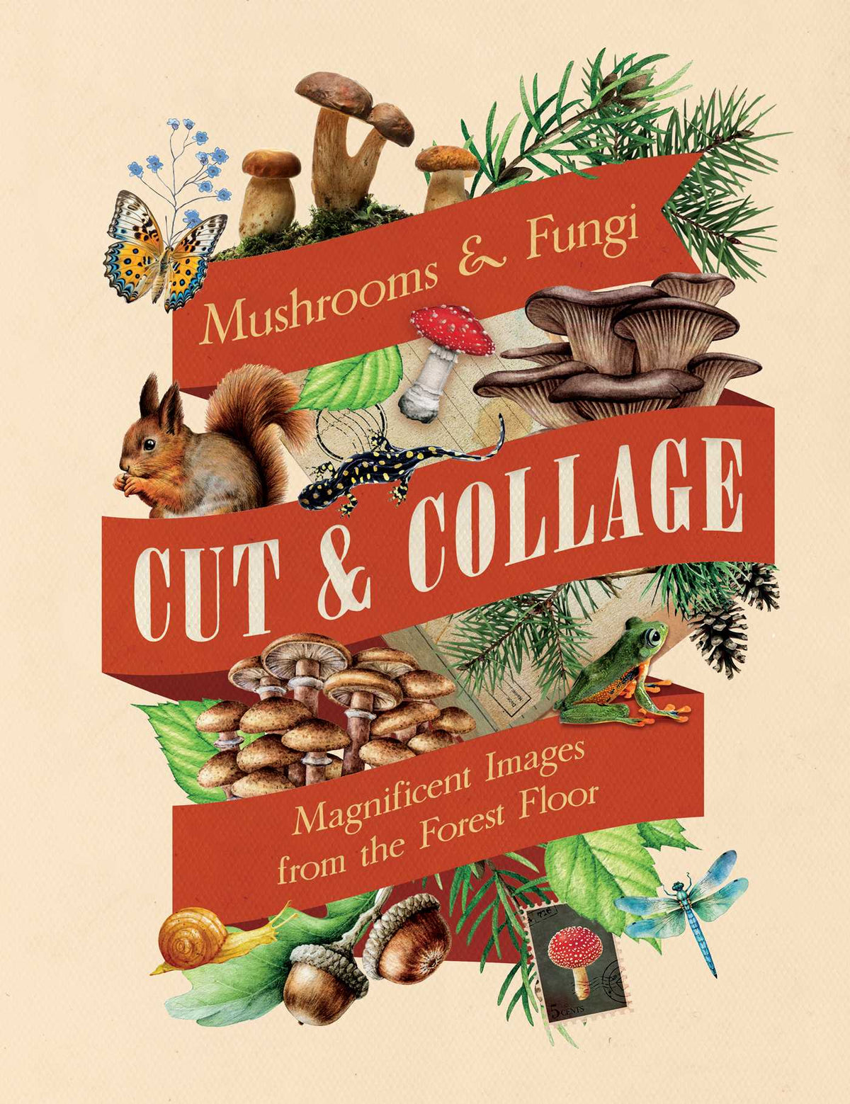 Cut & Collage Mushrooms and Fungi