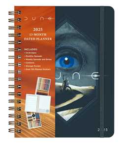 2025 Dune: Part 2 13-Month Weekly Planner