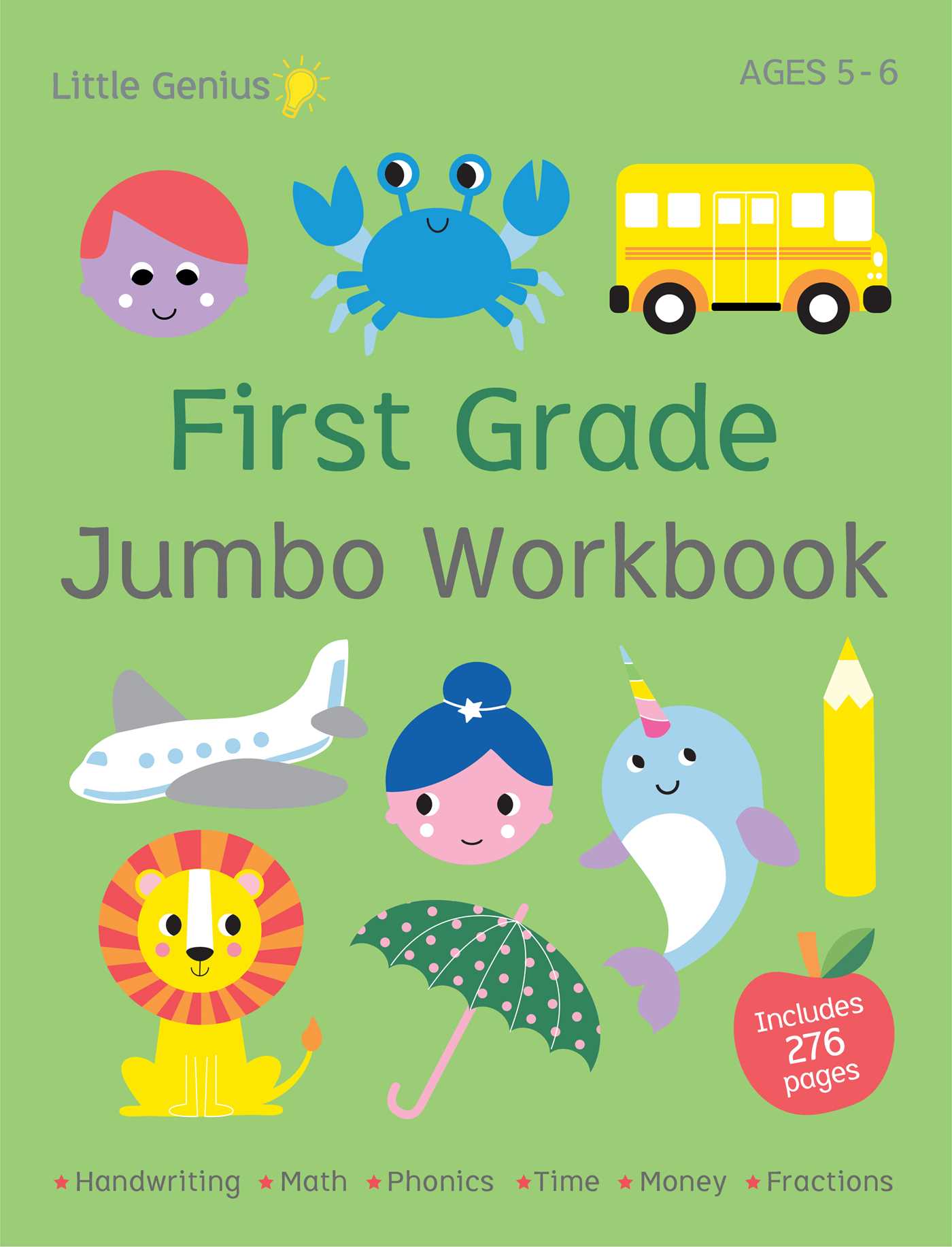 First Grade: Jumbo Workbook