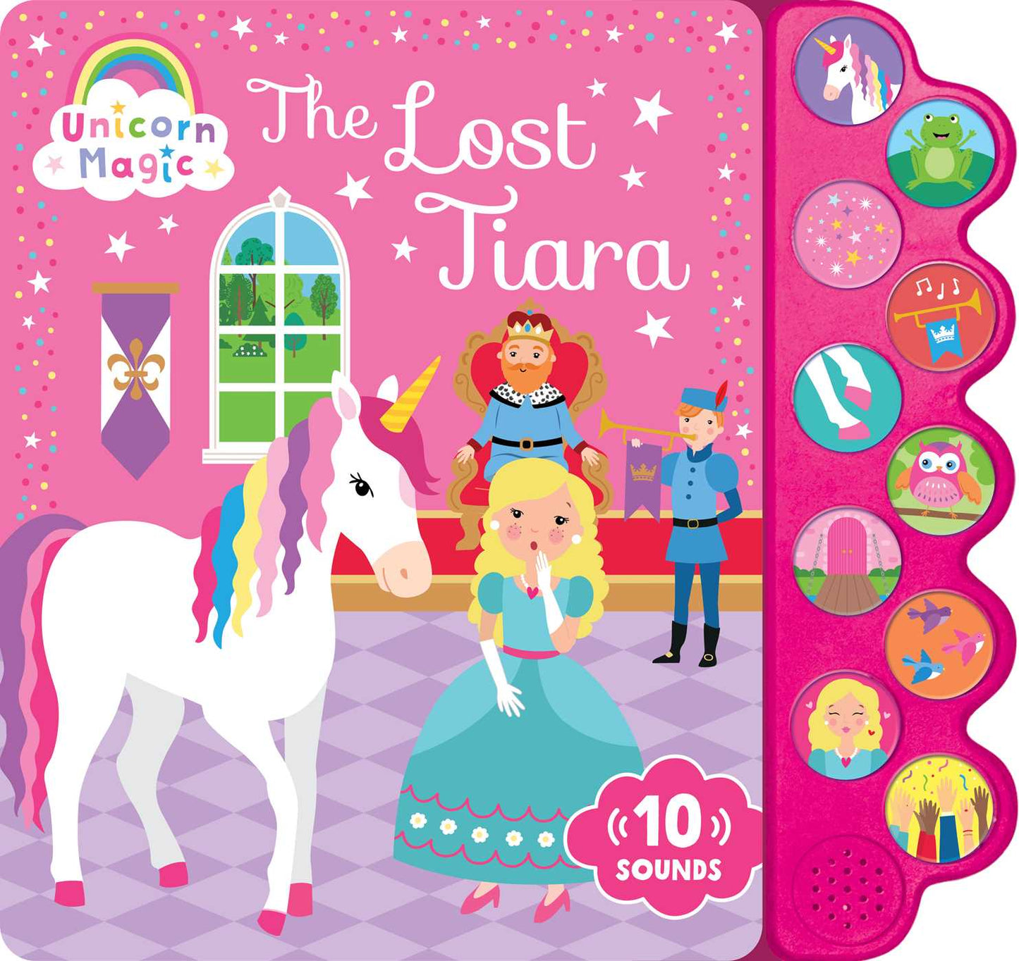 Unicorn Magic The Lost Tiara: 10-Button Sound Book