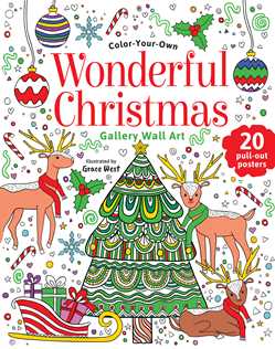 Wonderful Christmas: Coloring Book