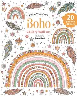 Boho: Coloring Book