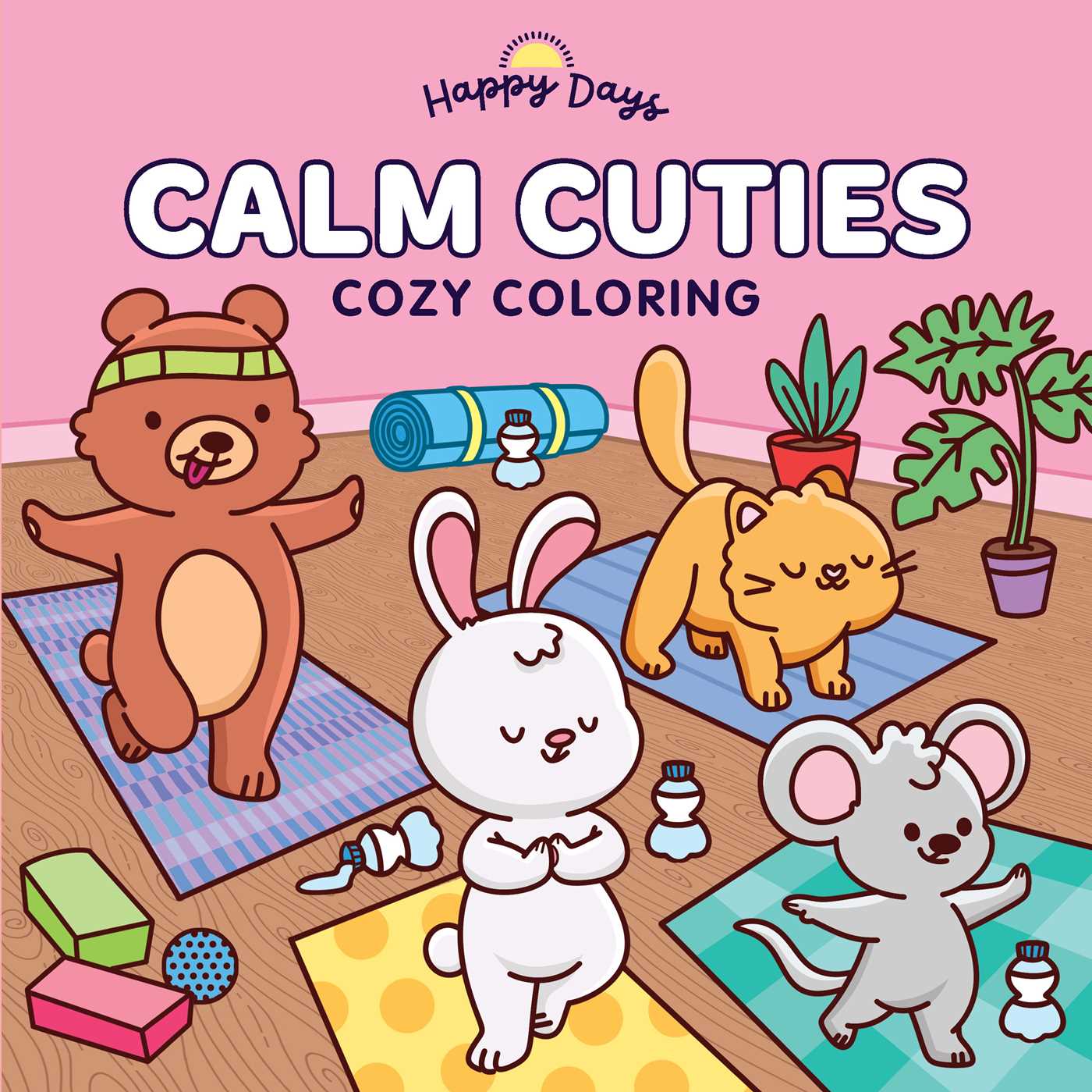 Calm Cuties: Cozy Coloring