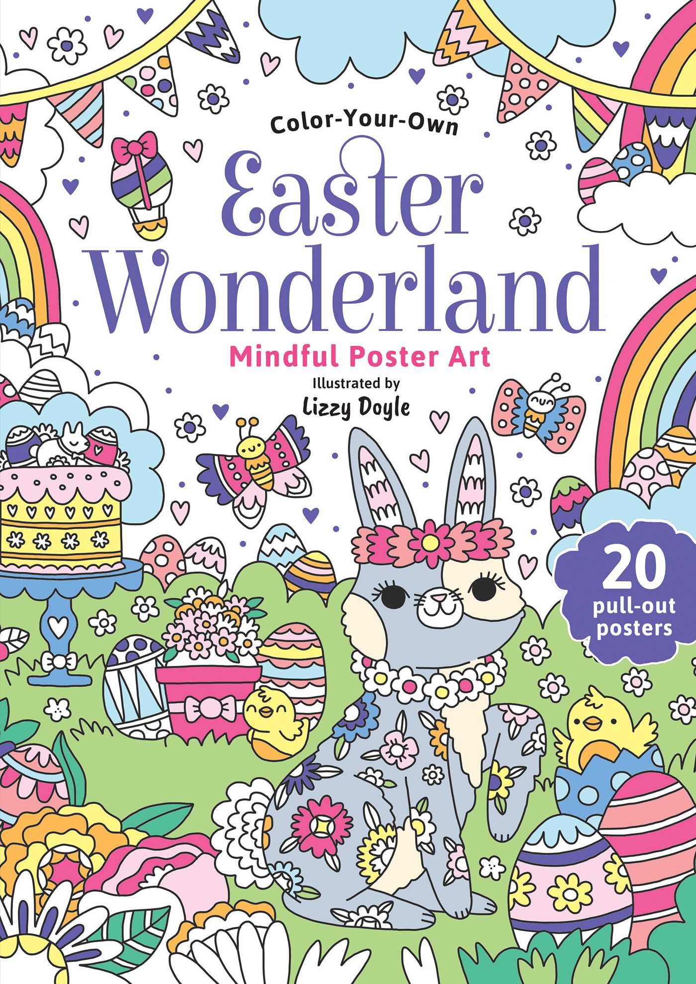 Easter Wonderland: Mindful Coloring Book
