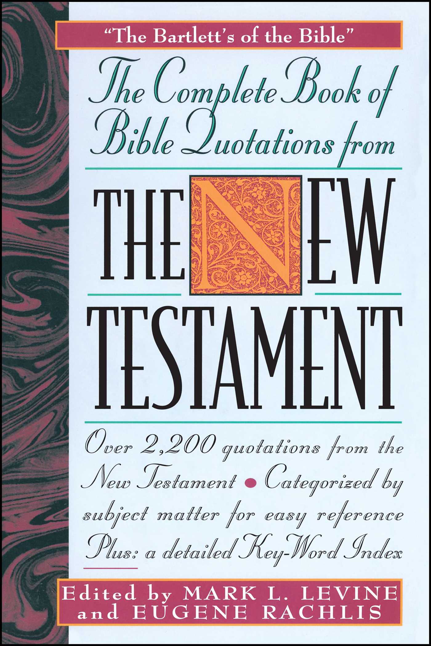 COMPLETE BOOK OF BIBLE QUOTATIONS FROM THE NEW TESTAMENT