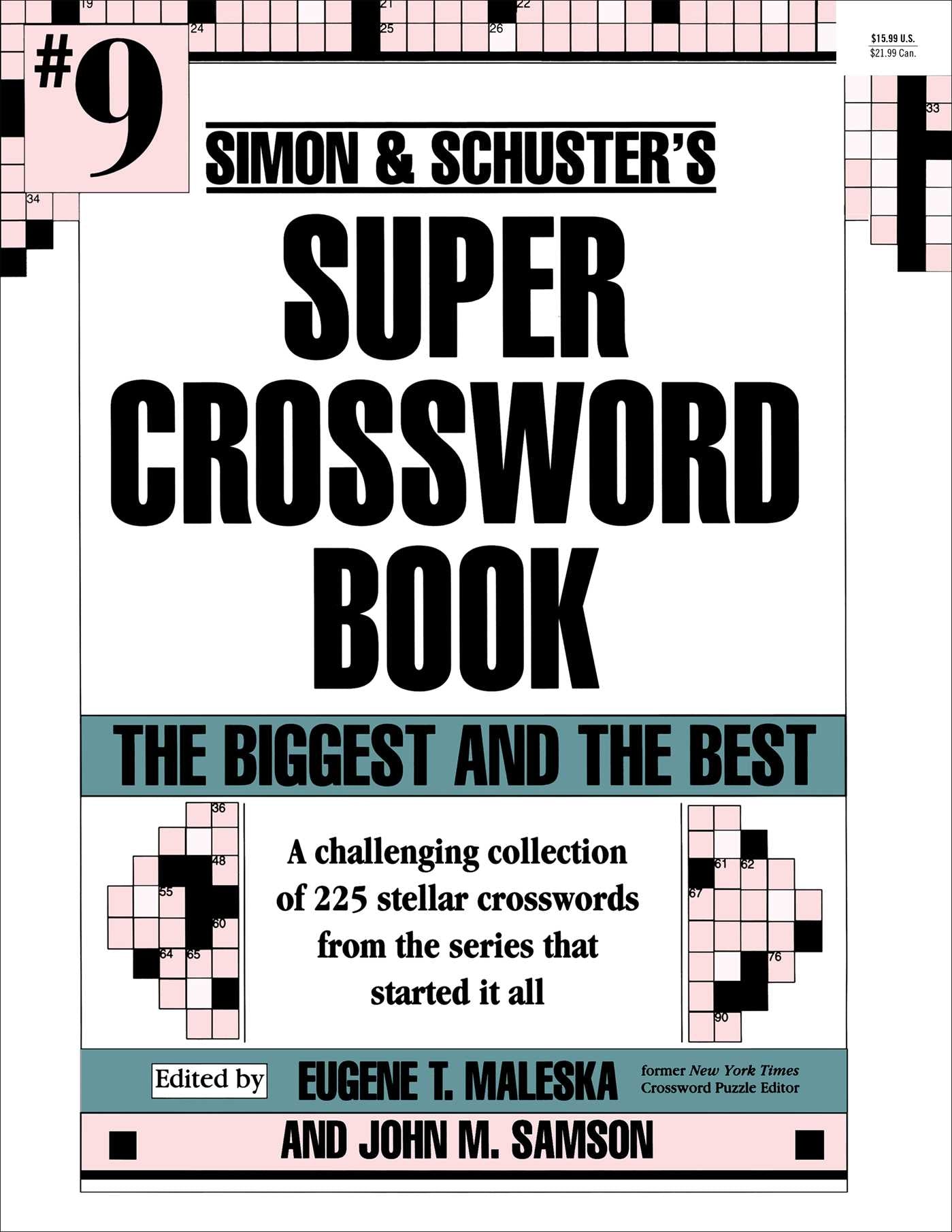 Simon & Schuster Super Crossword Puzzle Book #9