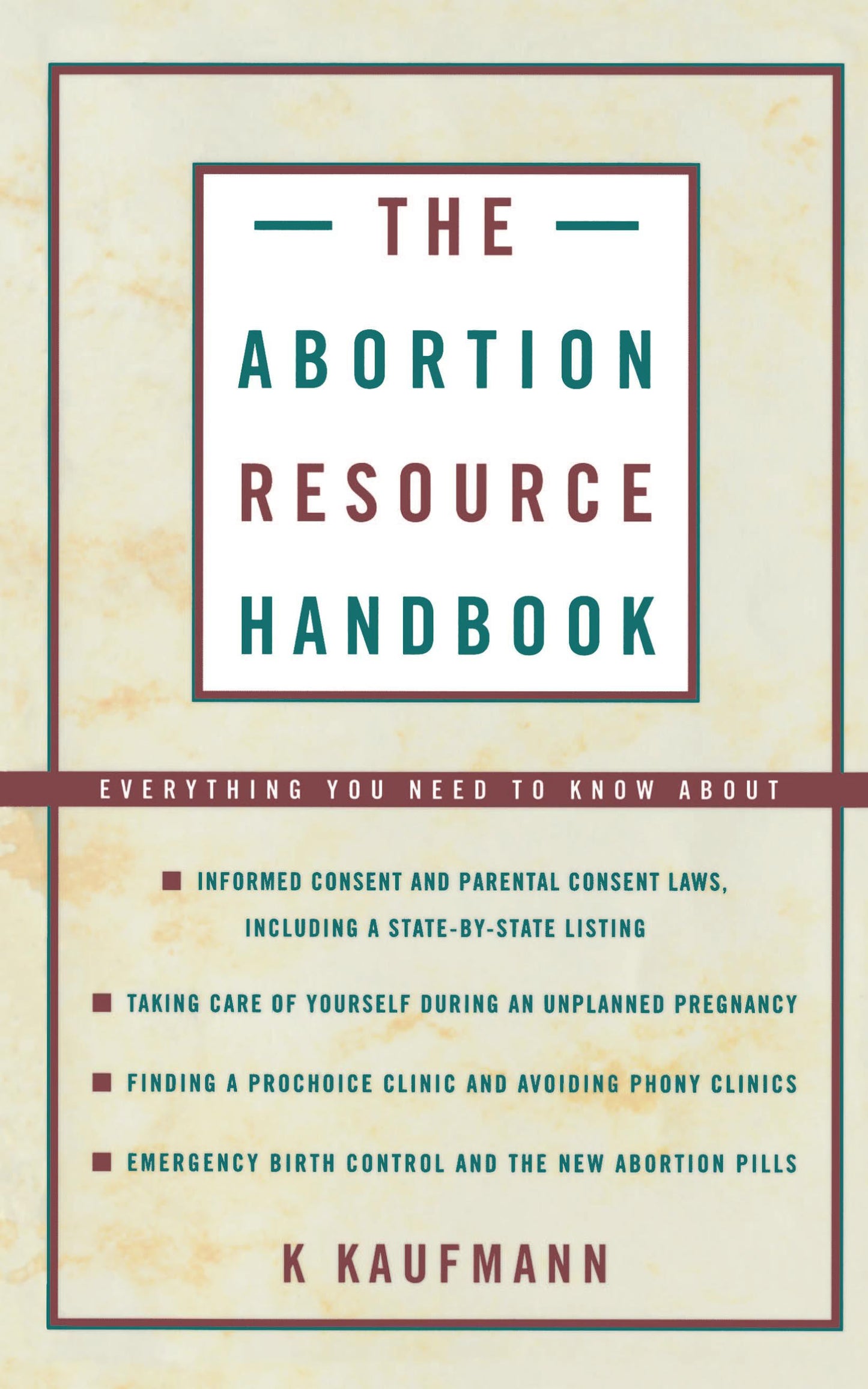 Abortion Resource Handbook