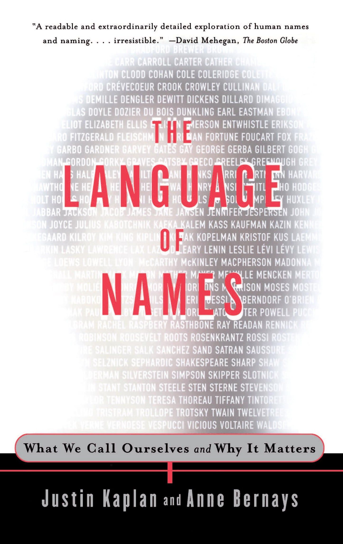Language of Names: What We Call Ourselves and Why It Matters