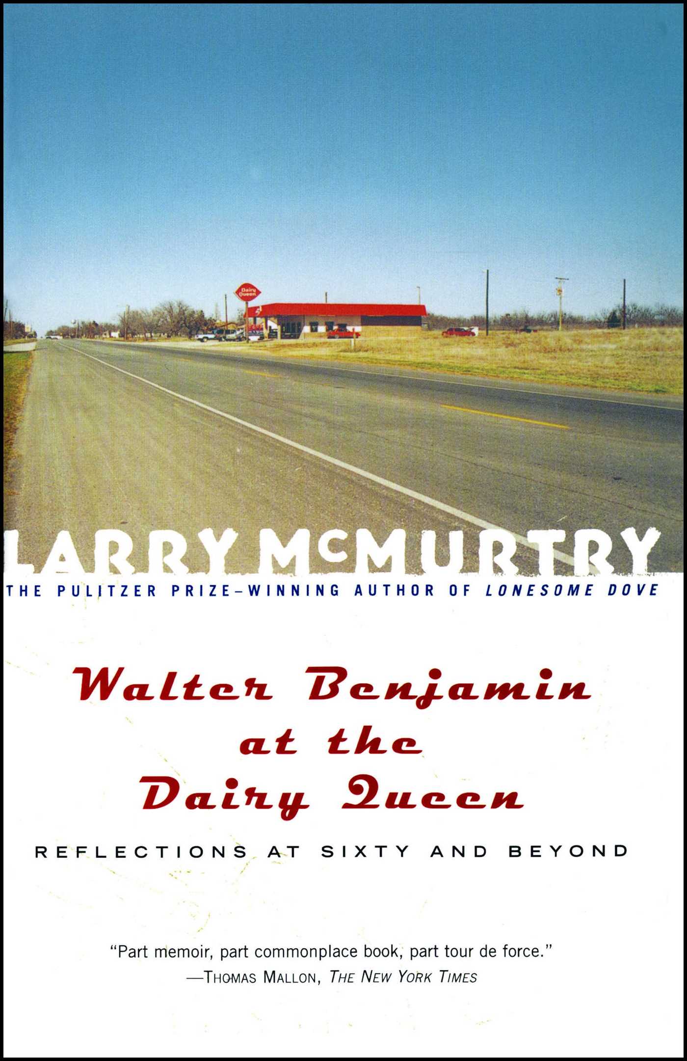 Walter Benjamin at the Dairy Queen