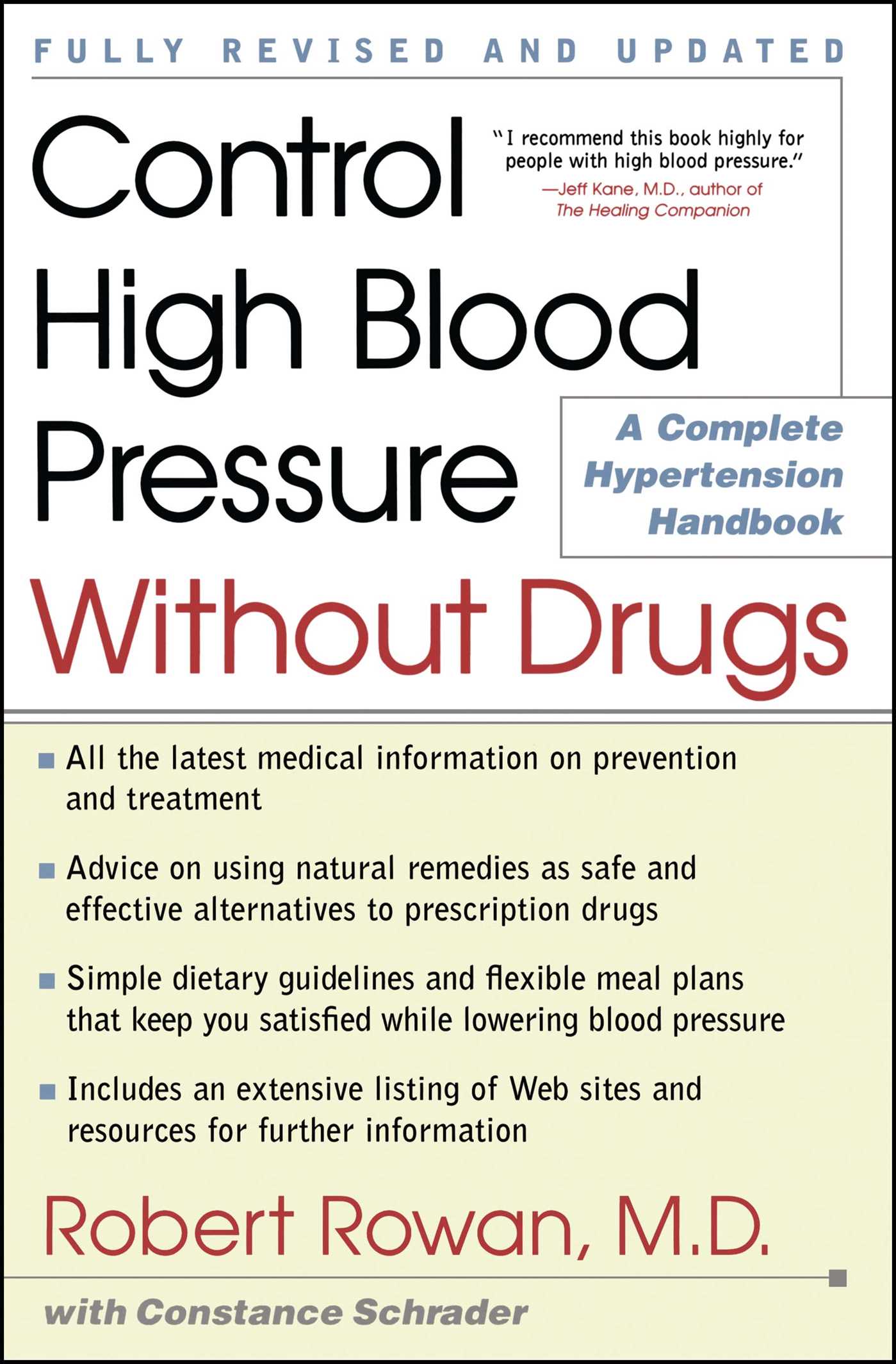Control High Blood Pressure Without Drugs