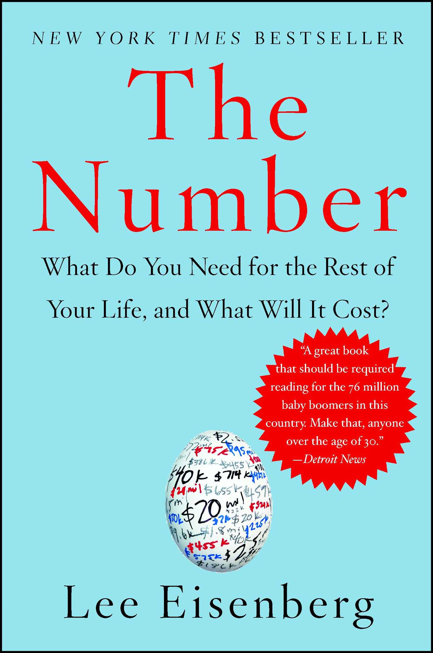 Number: What Do You Need for the Rest of Your Life and What Will It Cost?