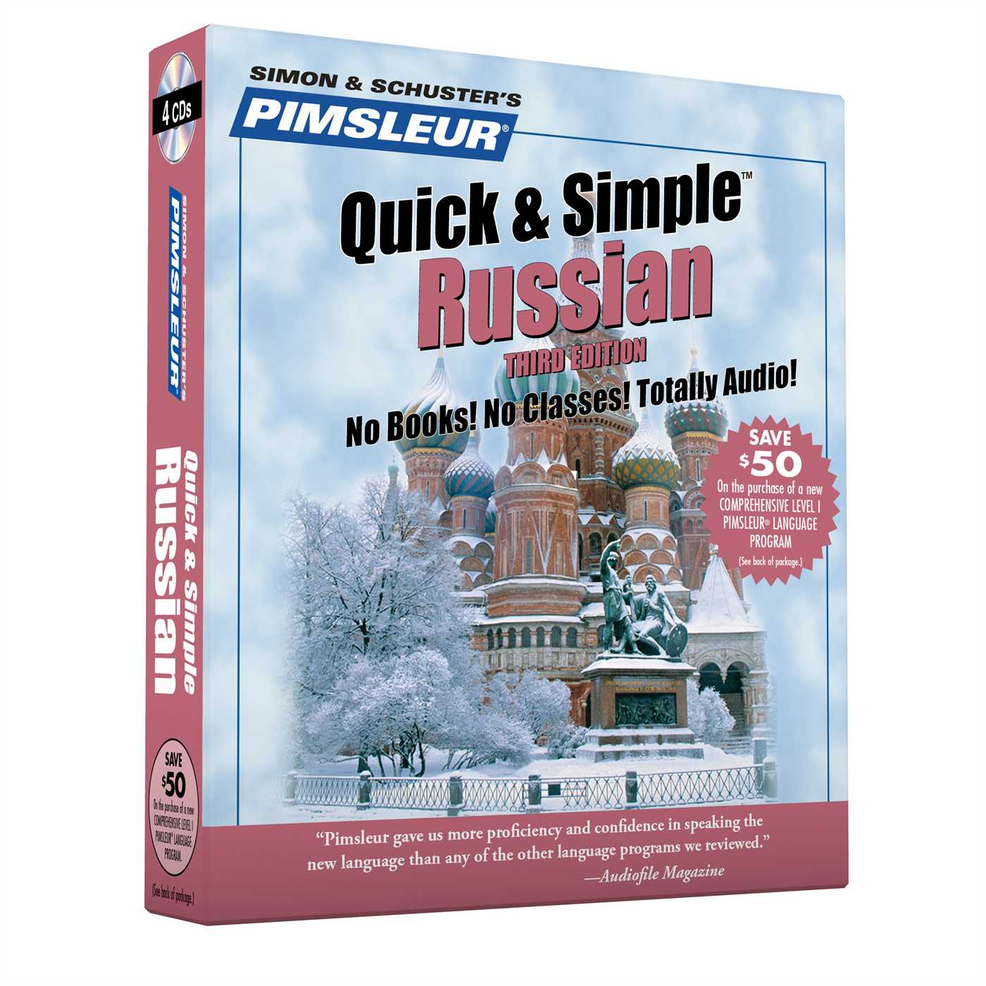 Pimsleur Russian Quick & Simple Course - Level 1 Lessons 1-8 CD