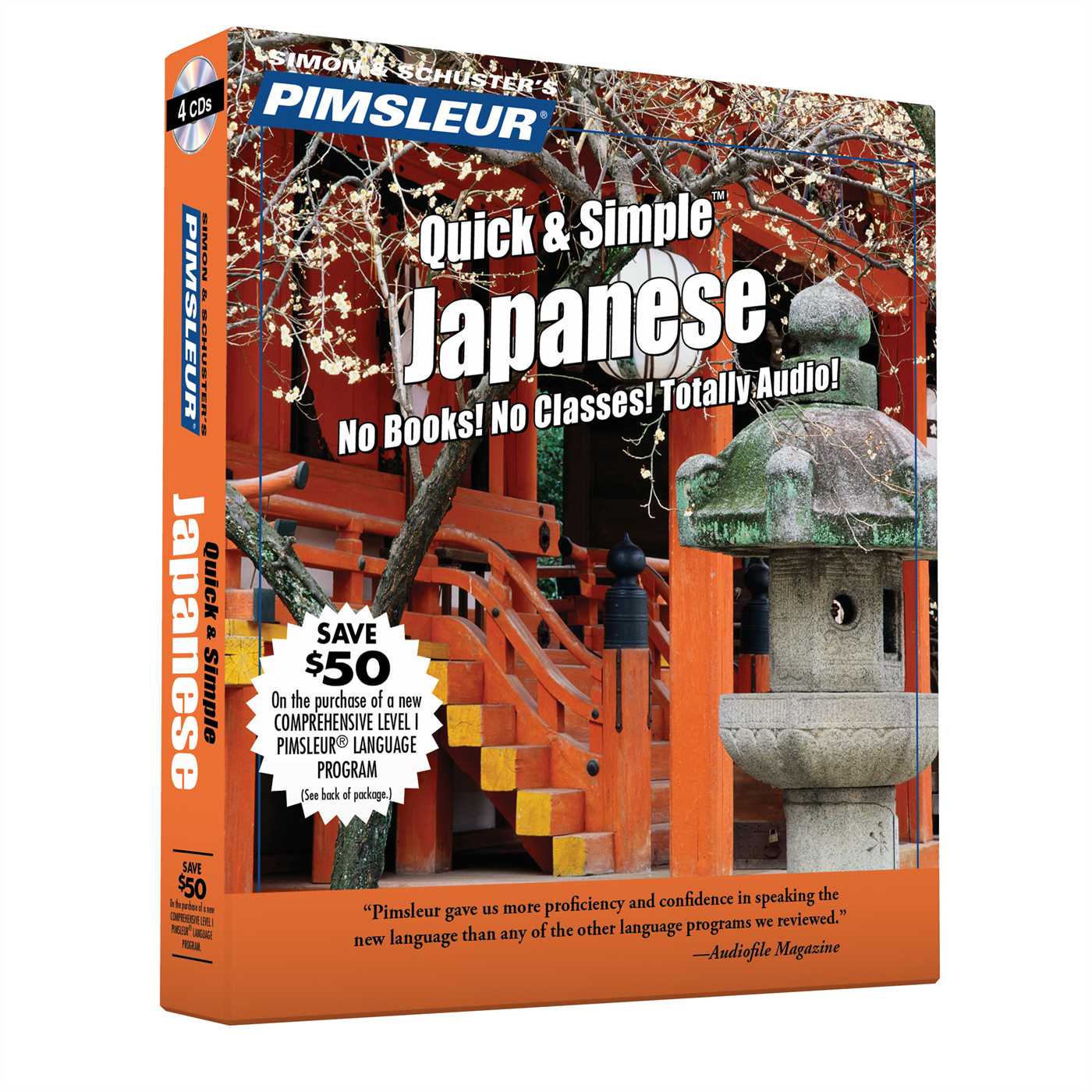 Pimsleur Japanese Quick & Simple Course - Level 1 Lessons 1-8 CD
