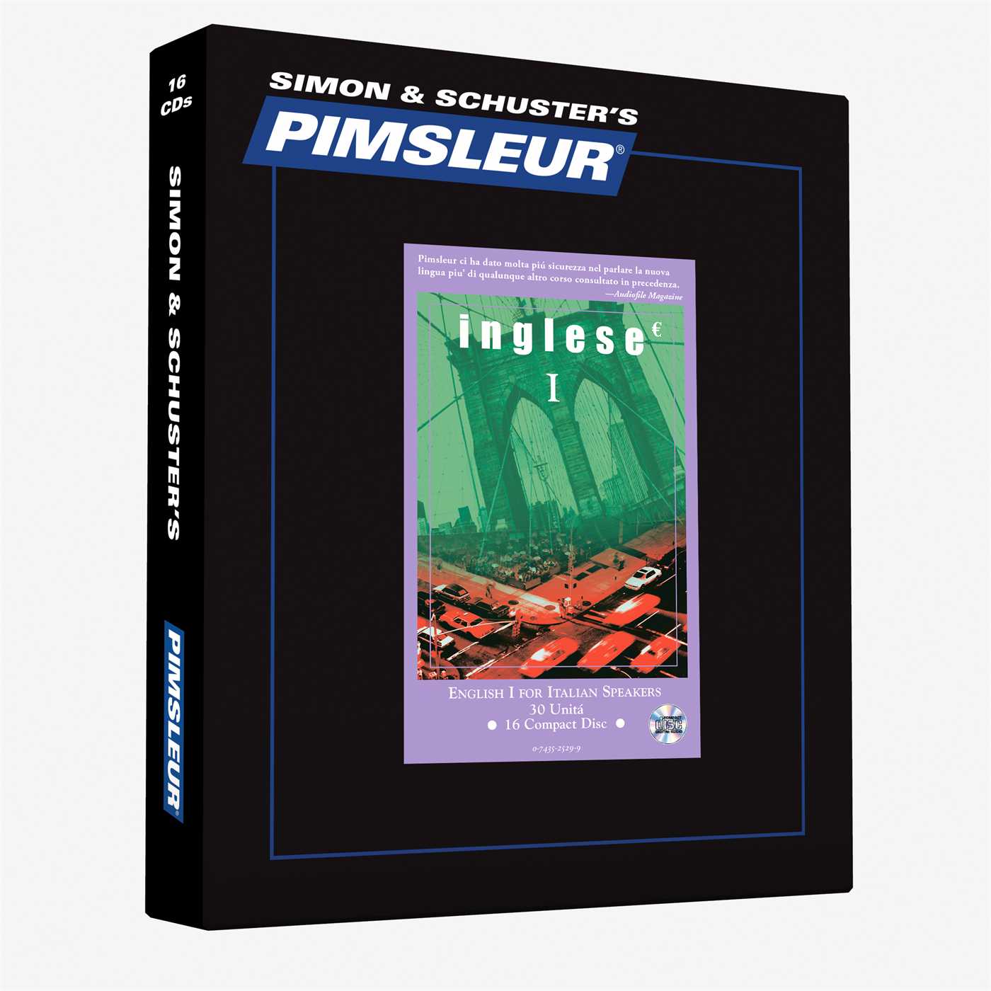 Pimsleur English for Italian Speakers Level 1 CD
