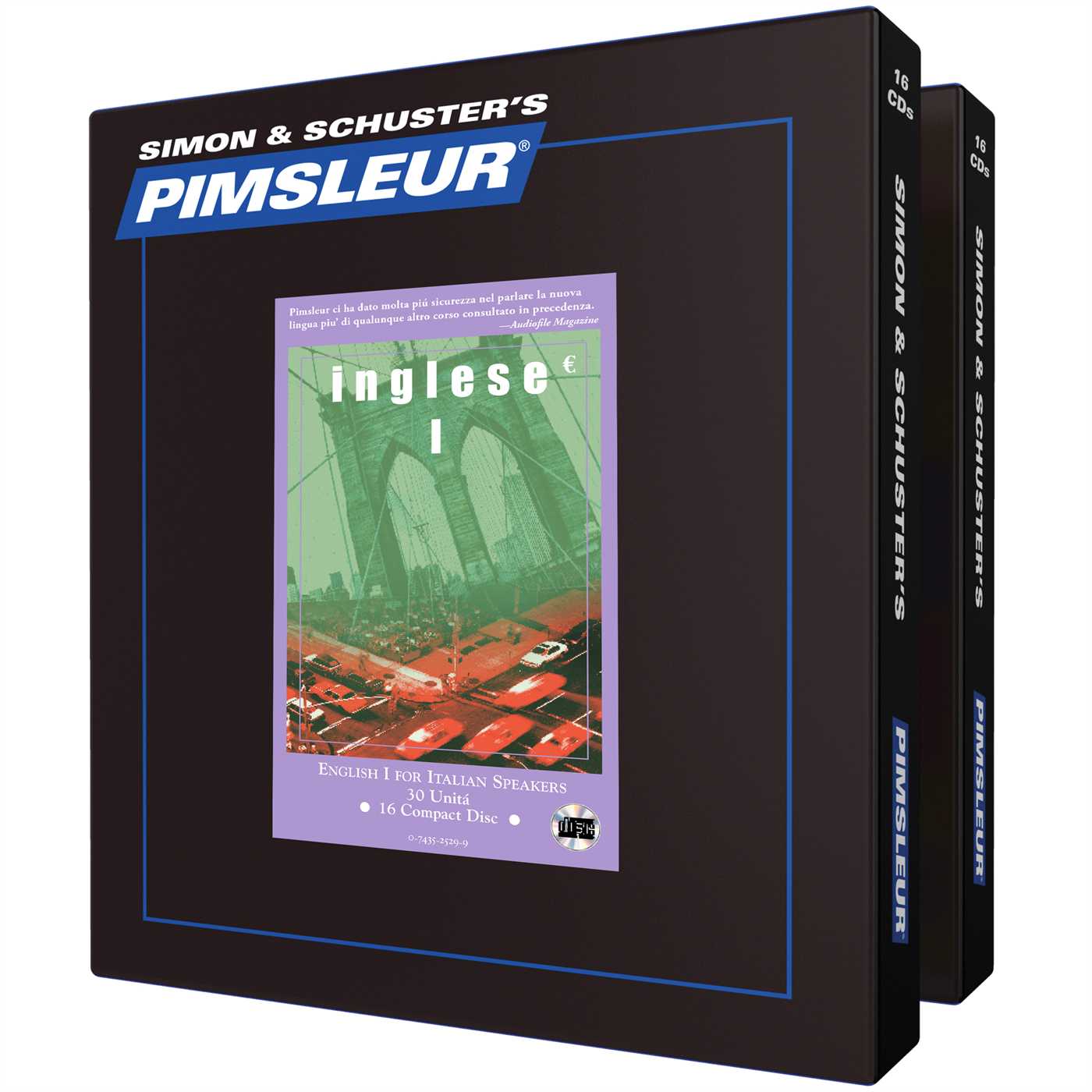 Pimsleur English for Italian Speakers Levels 1-2 CD