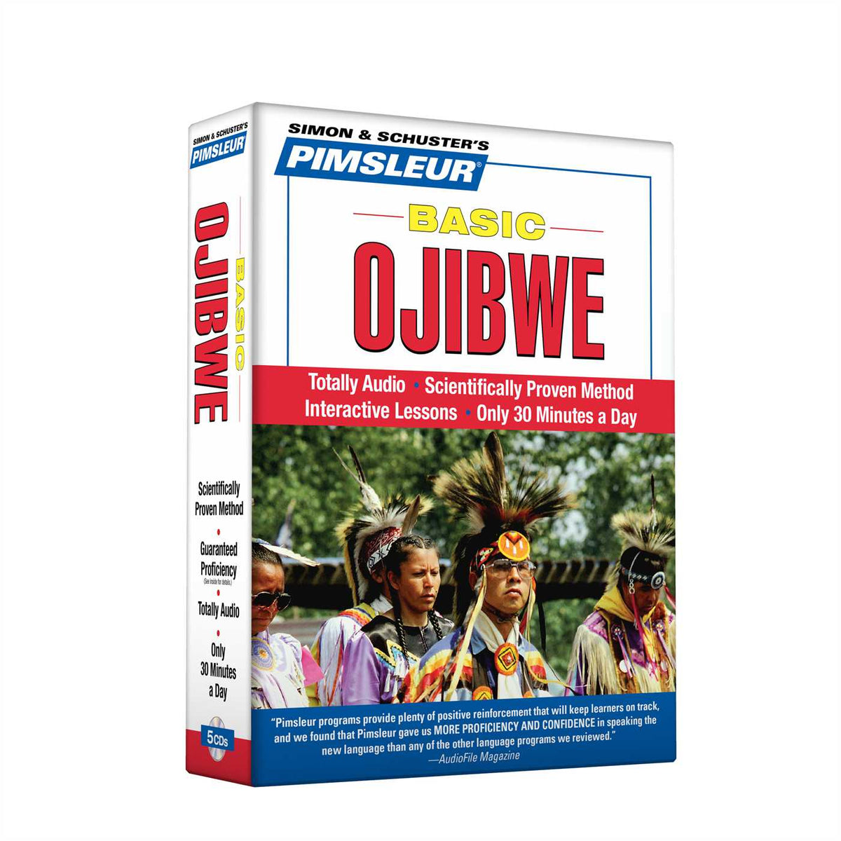 Pimsleur Ojibwe Basic Course - Level 1 Lessons 1-10 CD
