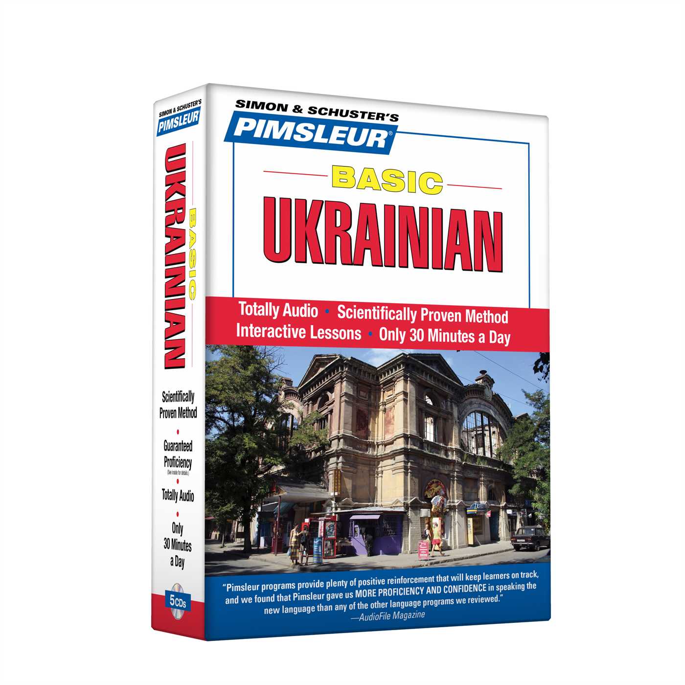 Pimsleur Ukrainian Basic Course - Level 1 Lessons 1-10 CD