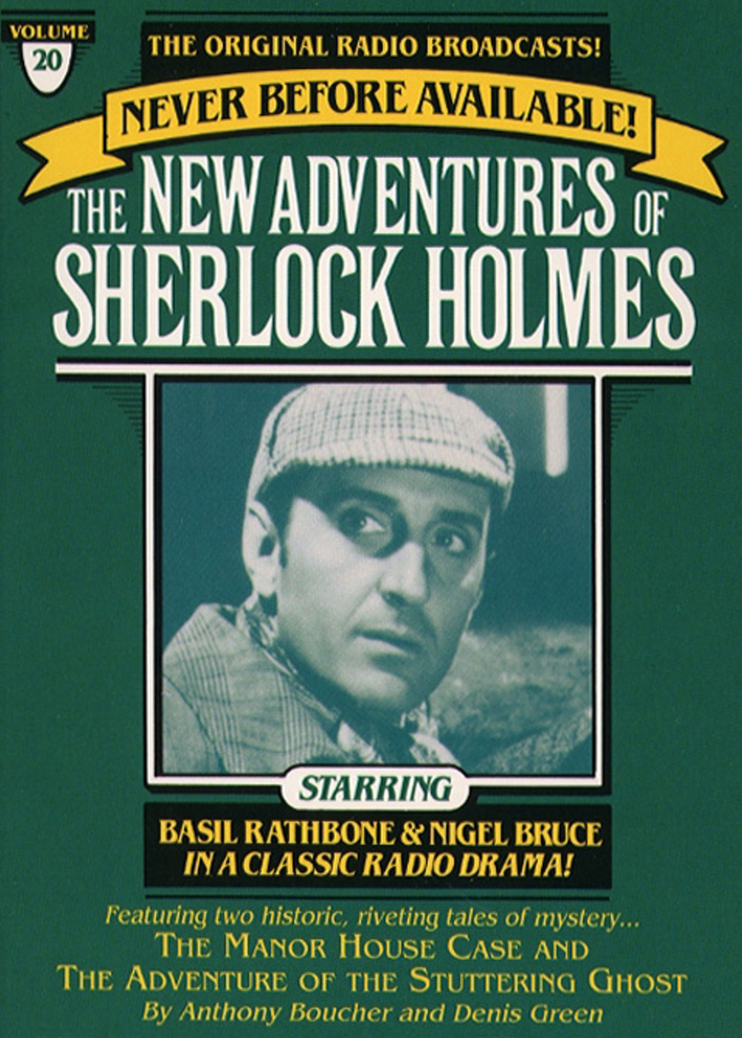 Manor House Case and The Adventure of the Stuttering Ghost: The New Adventures of Sherlock Holmes, Episode #20