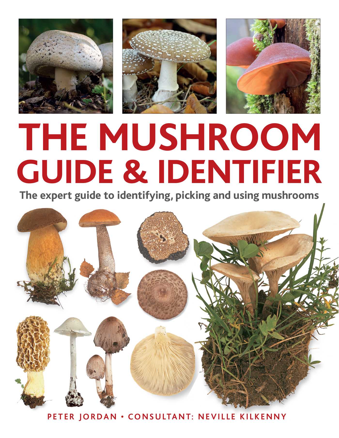 Mushroom Guide & Identifer: An Expert Manual for Identifying, Picking and Using Edible Wild Mushrooms Found in Britain