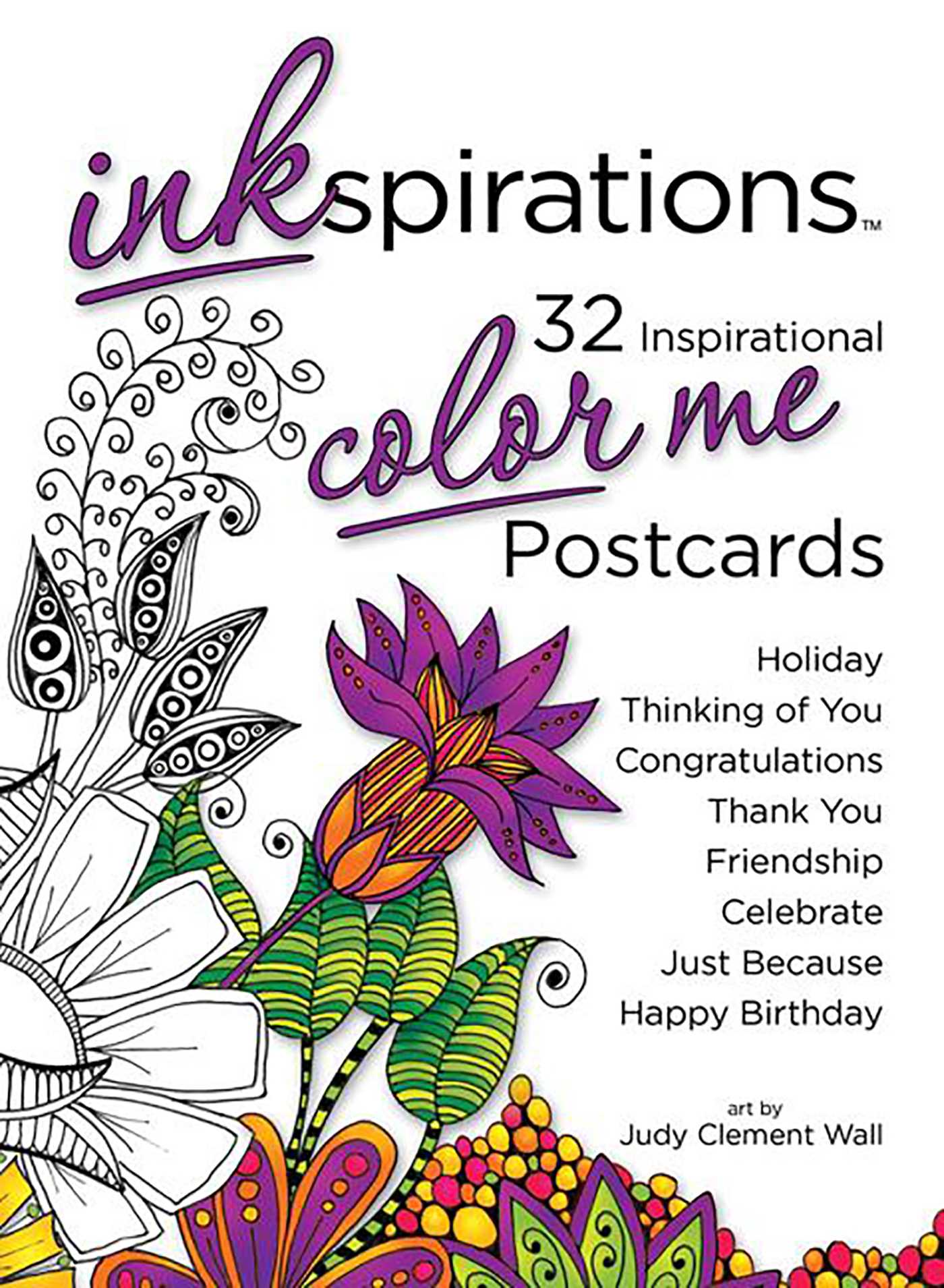 Inkspirations Color Me Postcards