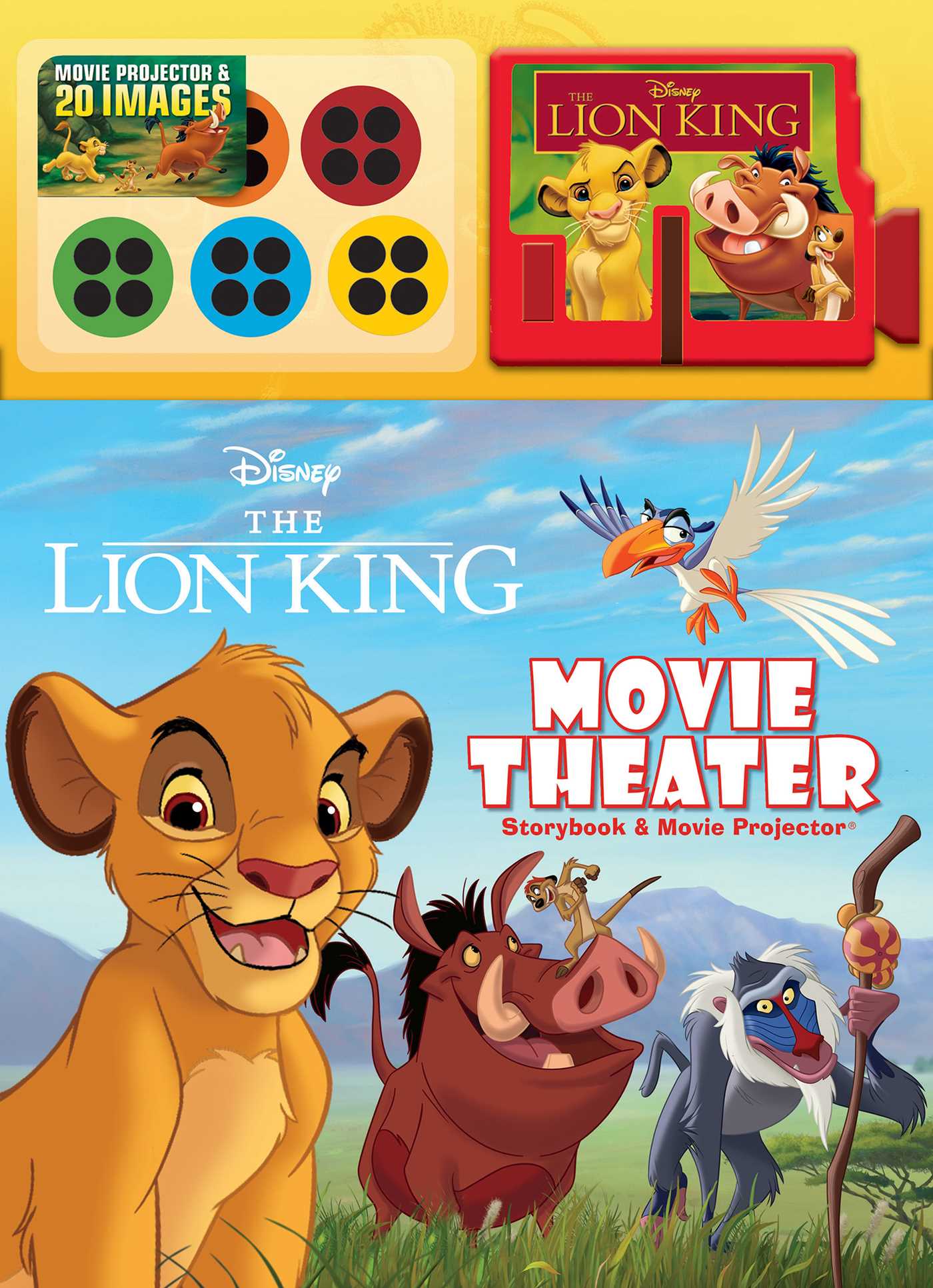 Disney The Lion King Movie Theater Storybook & Movie Projector
