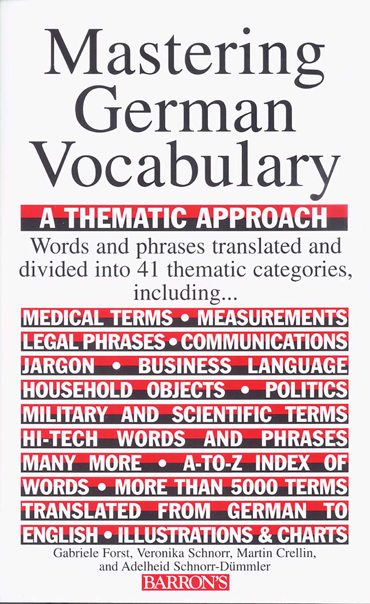Mastering German Vocabulary: A Thematic Approach