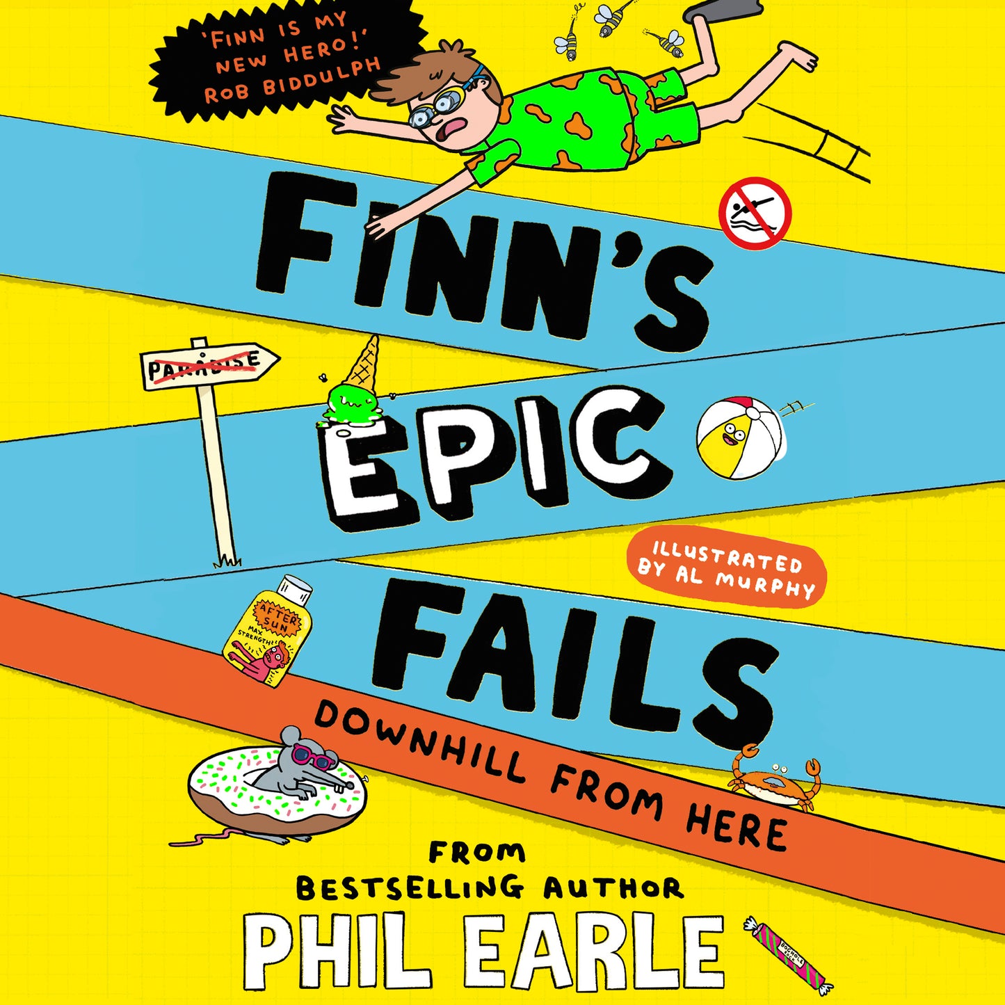 Finn's Epic Fails: Downhill from Here