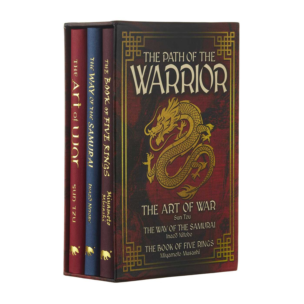 Path of the Warrior Ornate Box Set: The Art of War, The Way of the Samurai, The Book of Five Rings