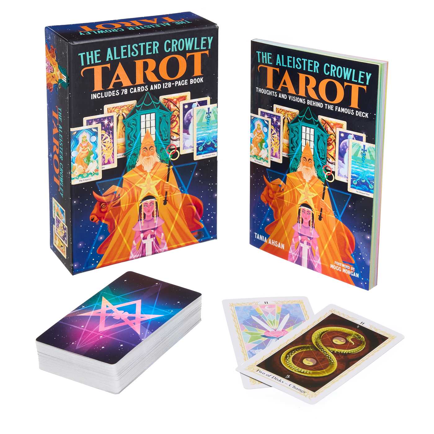 Aleister Crowley Tarot Book & Card Deck: Includes a 78-Card Deck and a 128-Page Illustrated Book