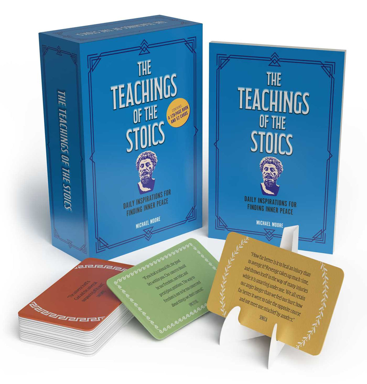 Teachings of the Stoics Book & Card Deck: Includes 128-page Book and 52 Cards