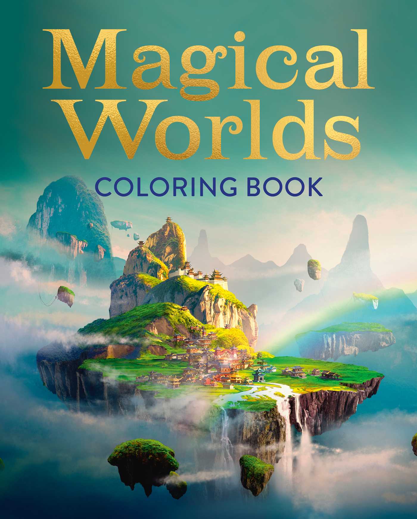 Magical Worlds Coloring Book