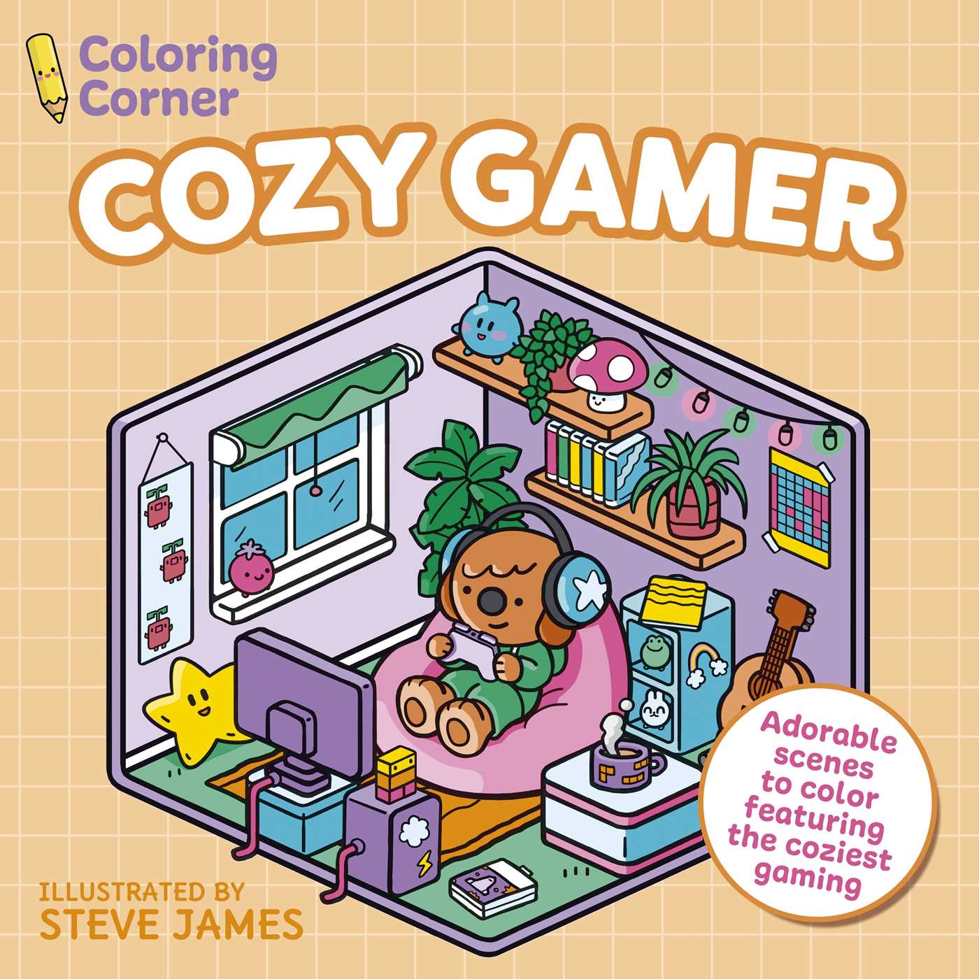 Coloring Corner: Cozy Gamer