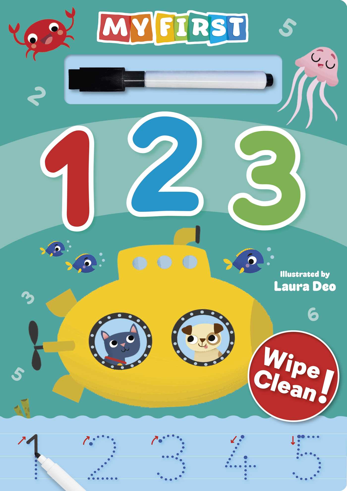 My First 123: Wipe Clean!