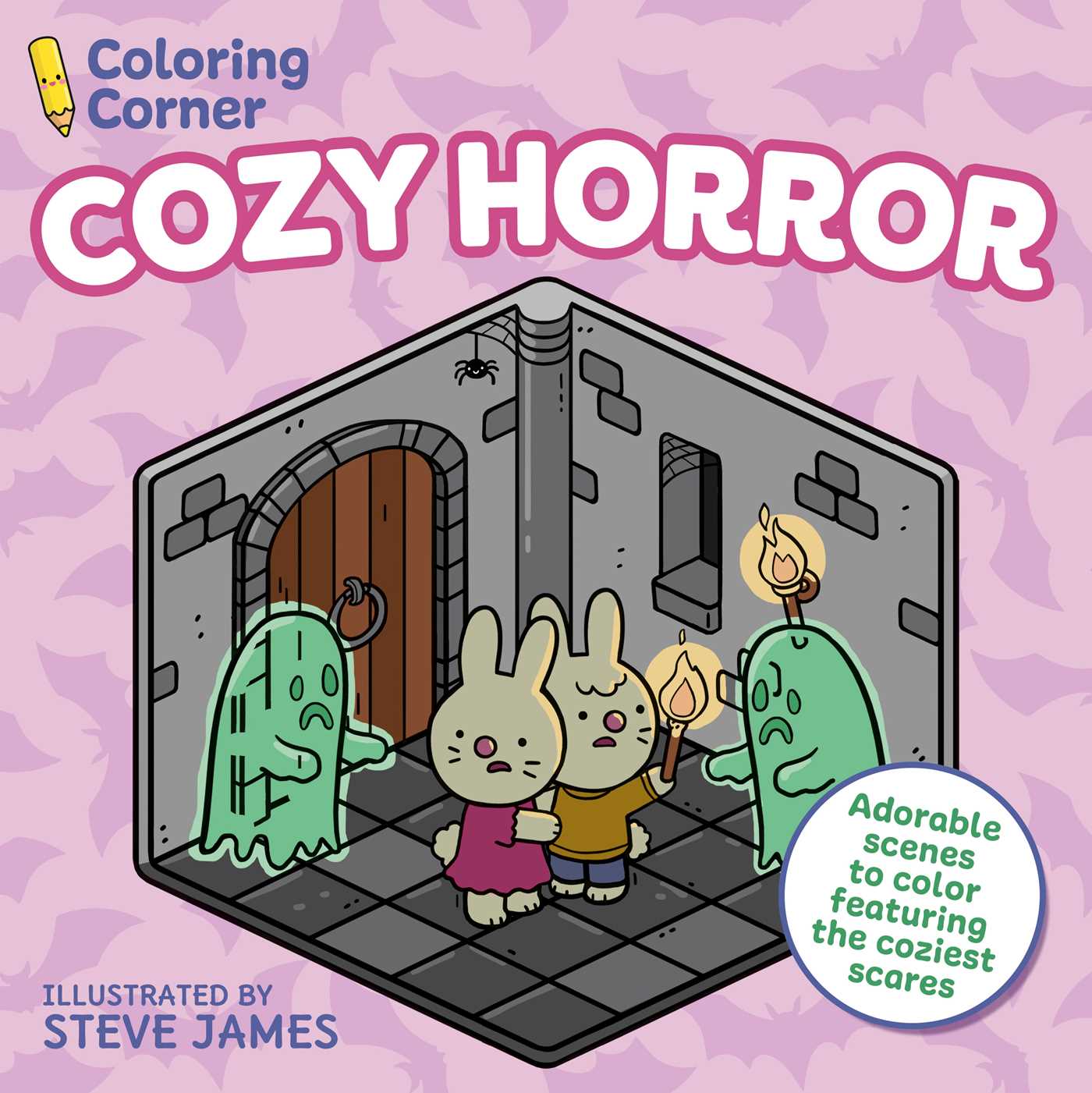 Coloring Corner Cozy Horror
