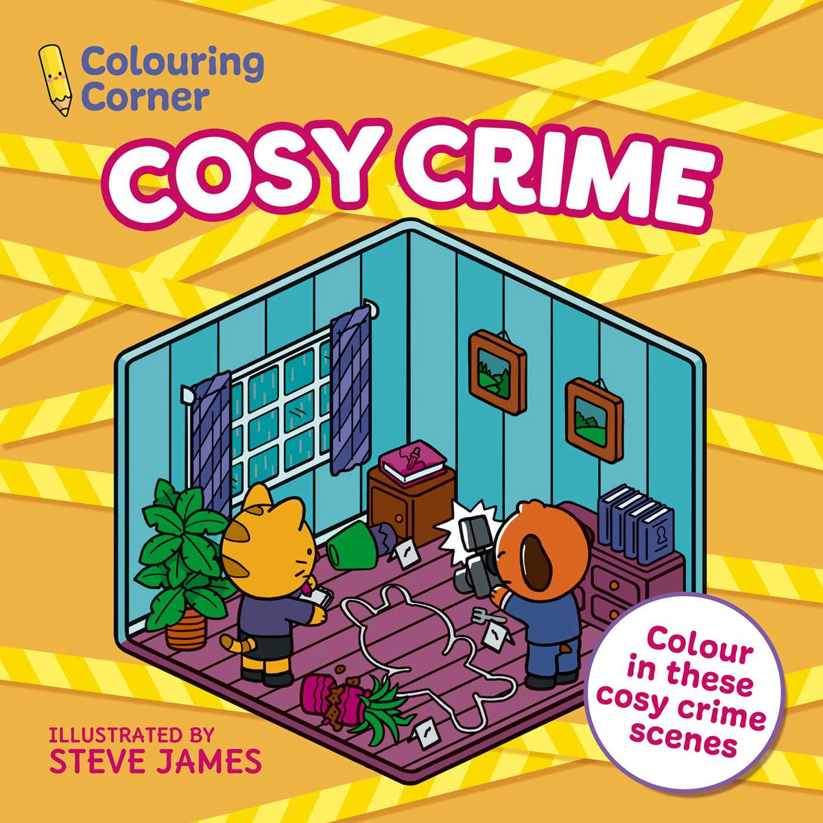 Coloring Corner: Cozy Crime