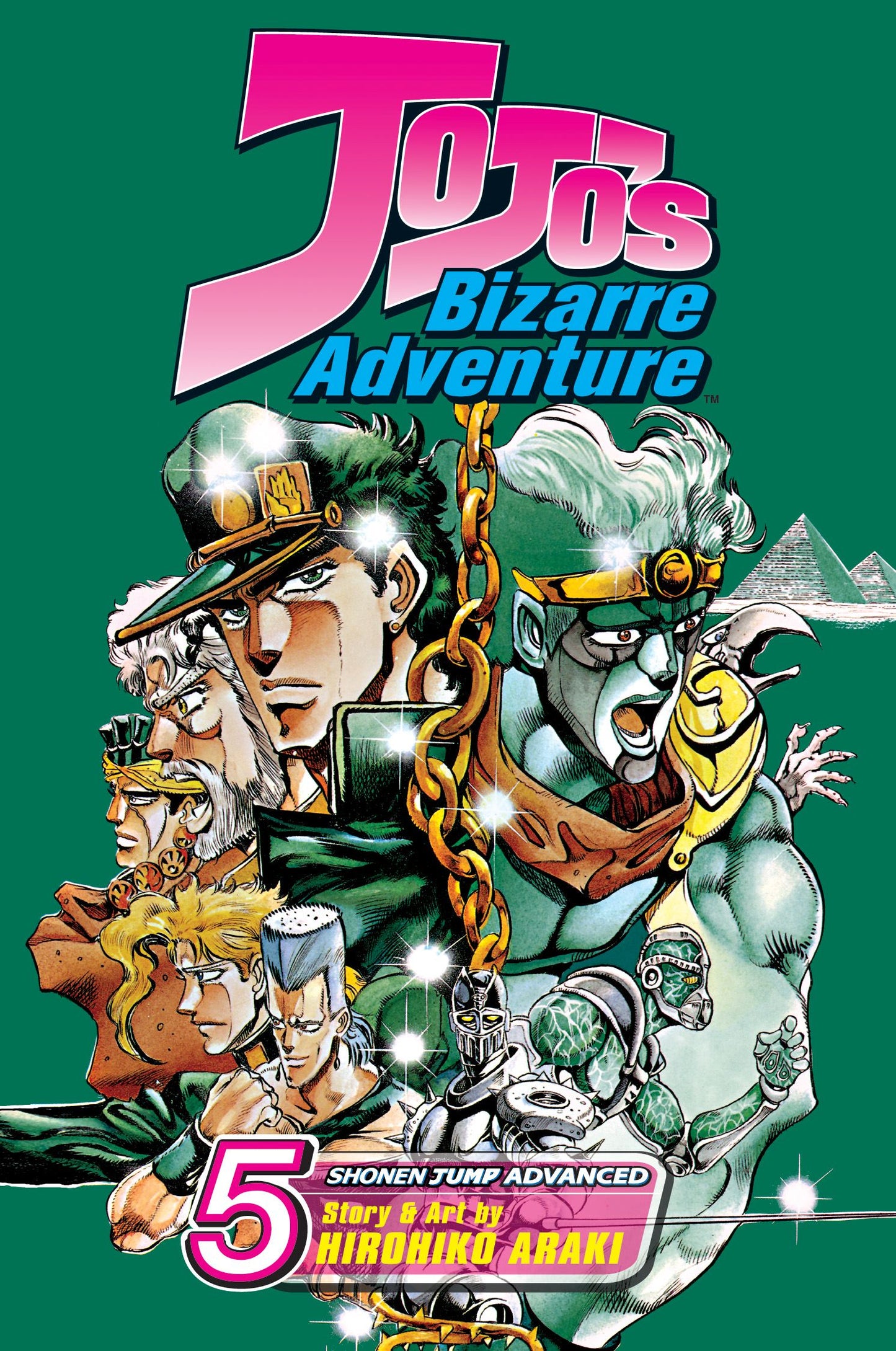 JoJo's Bizarre Adventure: Part 3--Stardust Crusaders (Single Volume Edition), Vol. 5